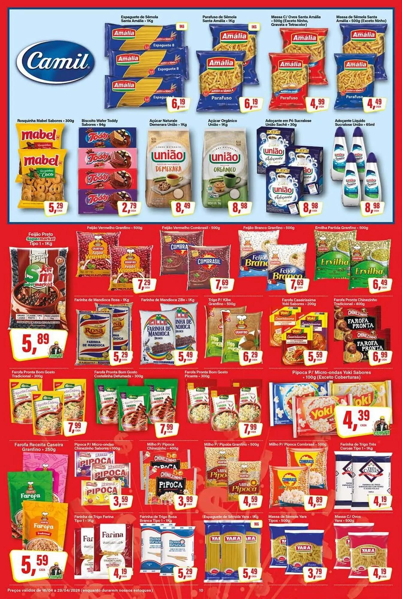 Encarte de Encarte Rede Supermarket 16 de abril até 29 de abril 2026 - Pagina 10