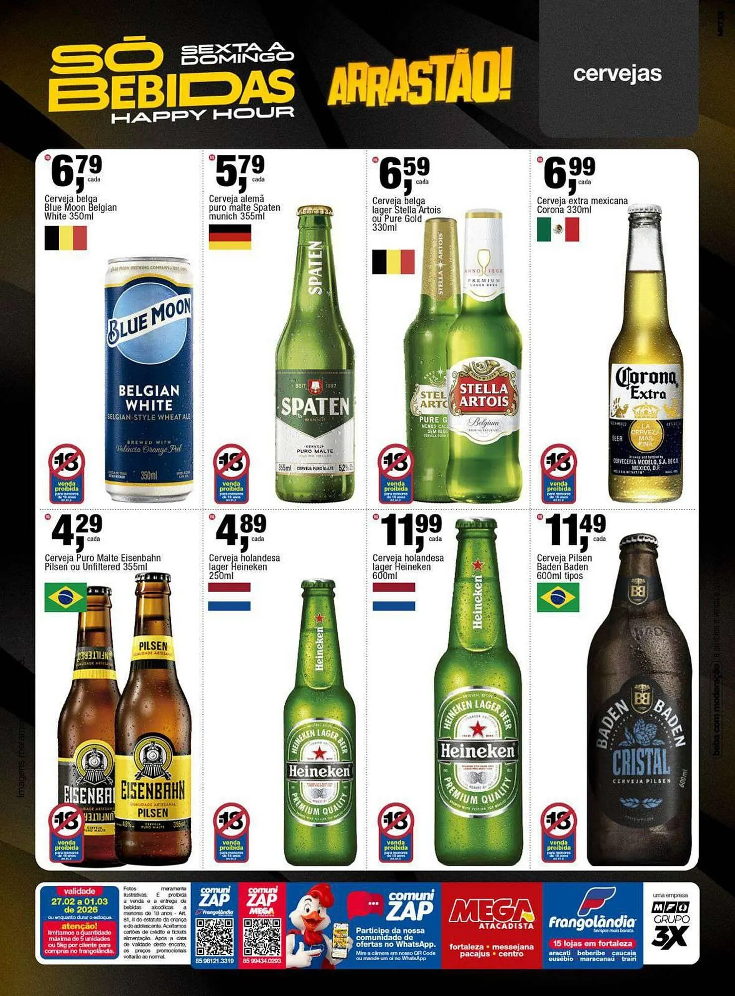 Encarte de Encarte Frangolândia 26 de fevereiro até 1 de março 2026 - Pagina 10