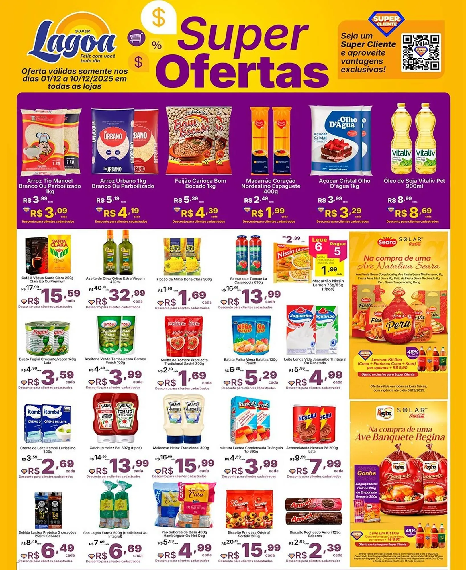 Encarte de Encarte Super Lagoa 1 de dezembro até 10 de dezembro 2025 - Pagina 2