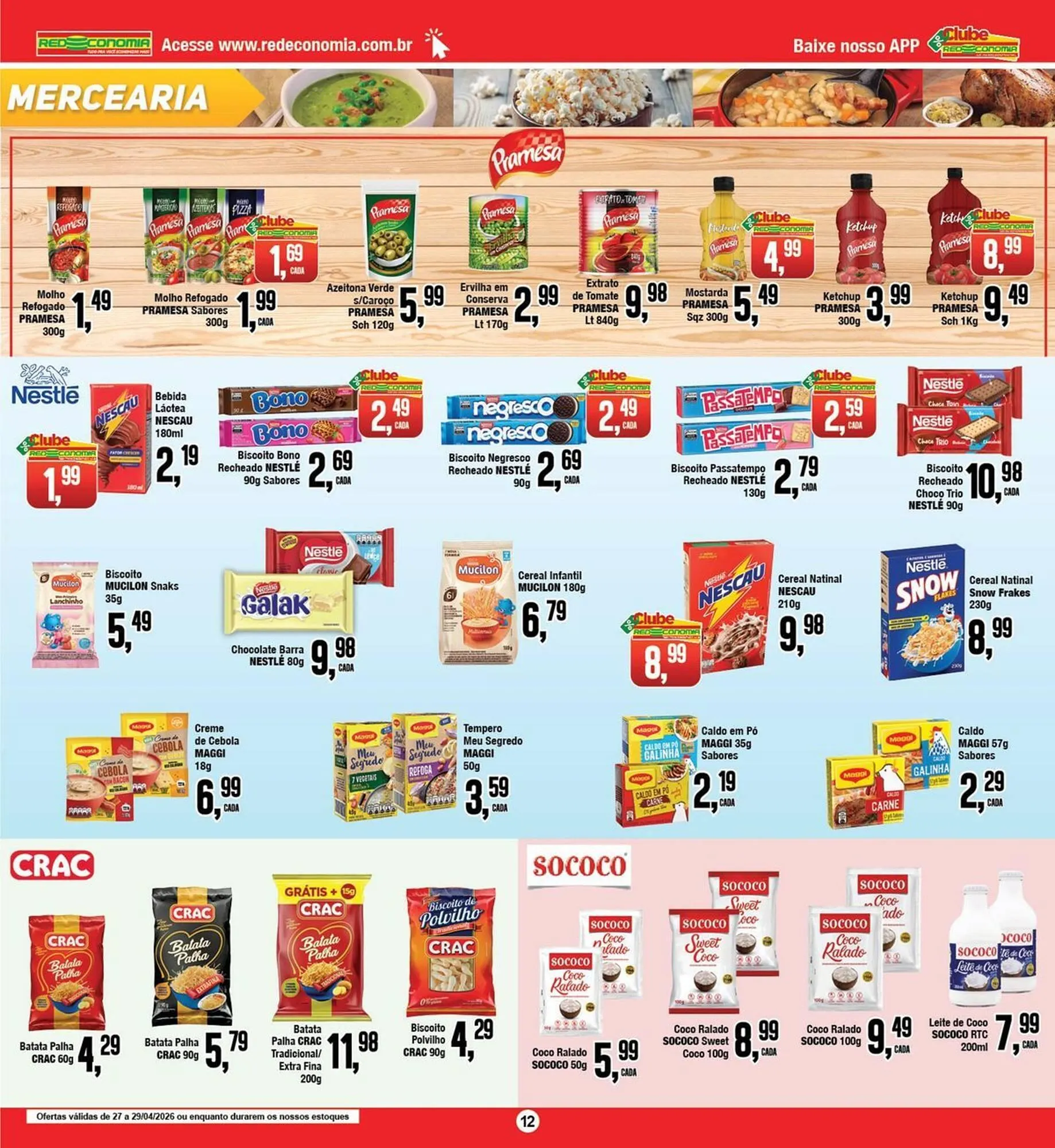 Encarte de Encarte Rede Economia 27 de abril até 28 de abril 2026 - Pagina 12