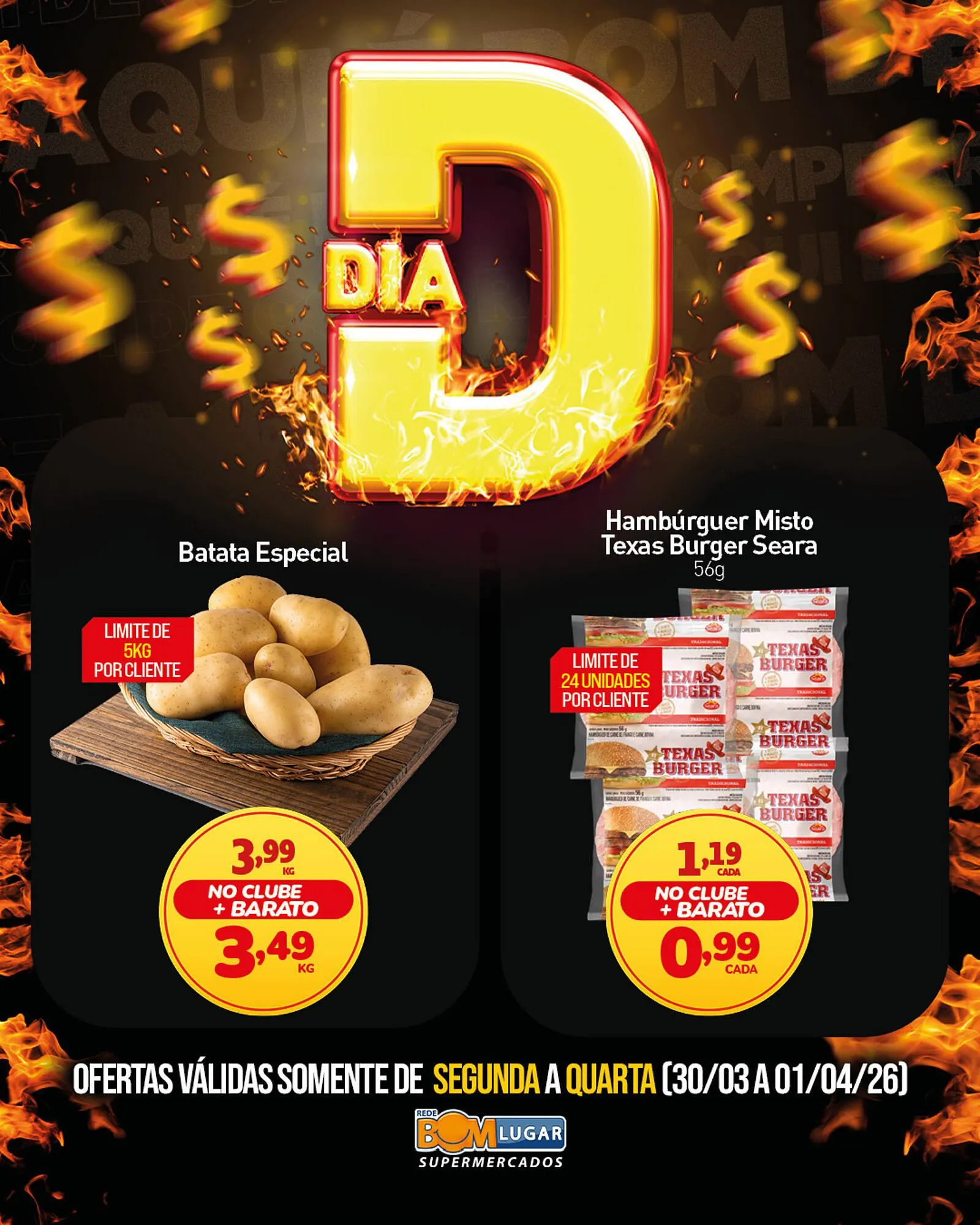 Encarte de Folheto Rede Bom Lugar 31 de março até 1 de abril 2026 - Pagina 3