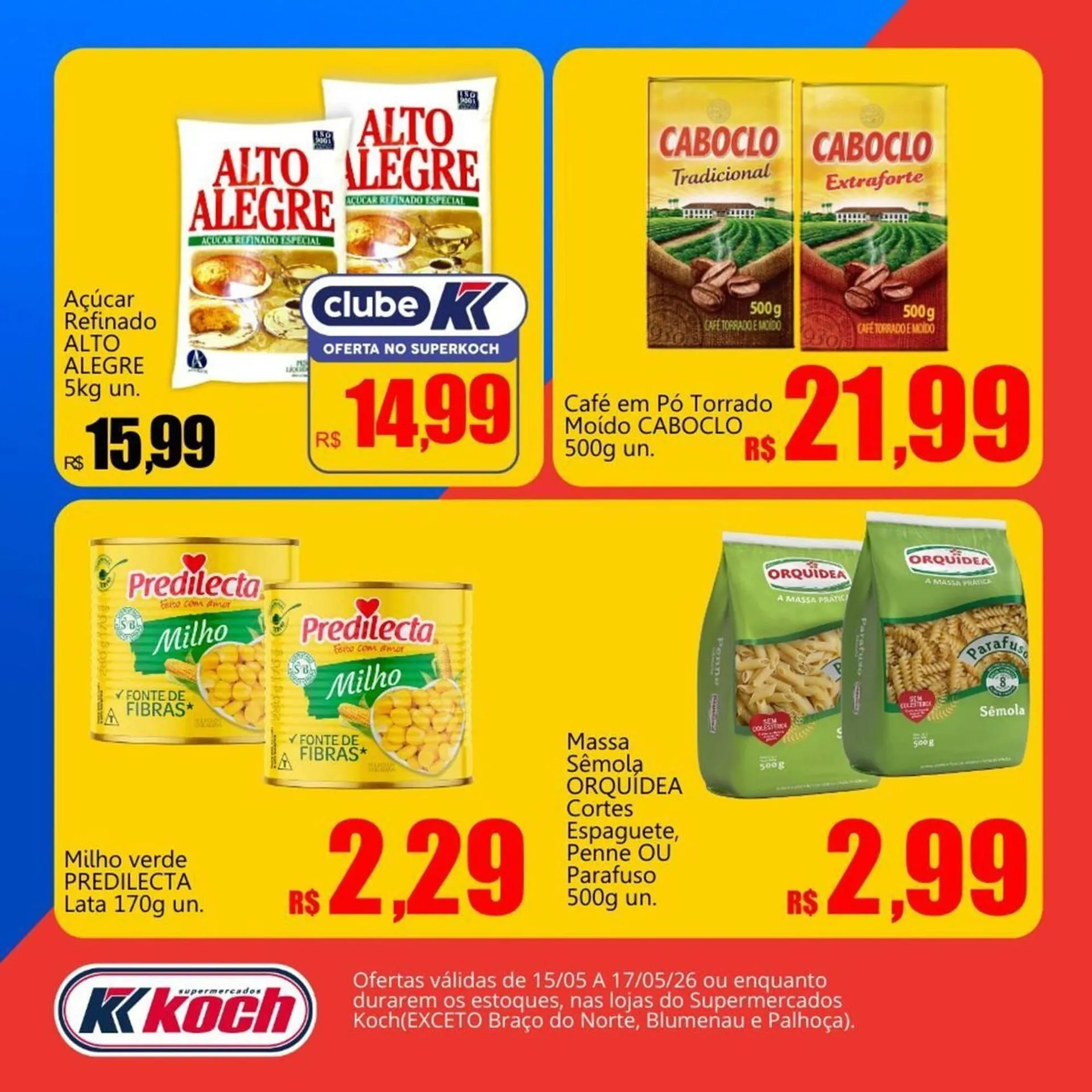 Encarte de Catálogo Supermercados Koch 15 de maio até 17 de maio 2026 - Pagina 3