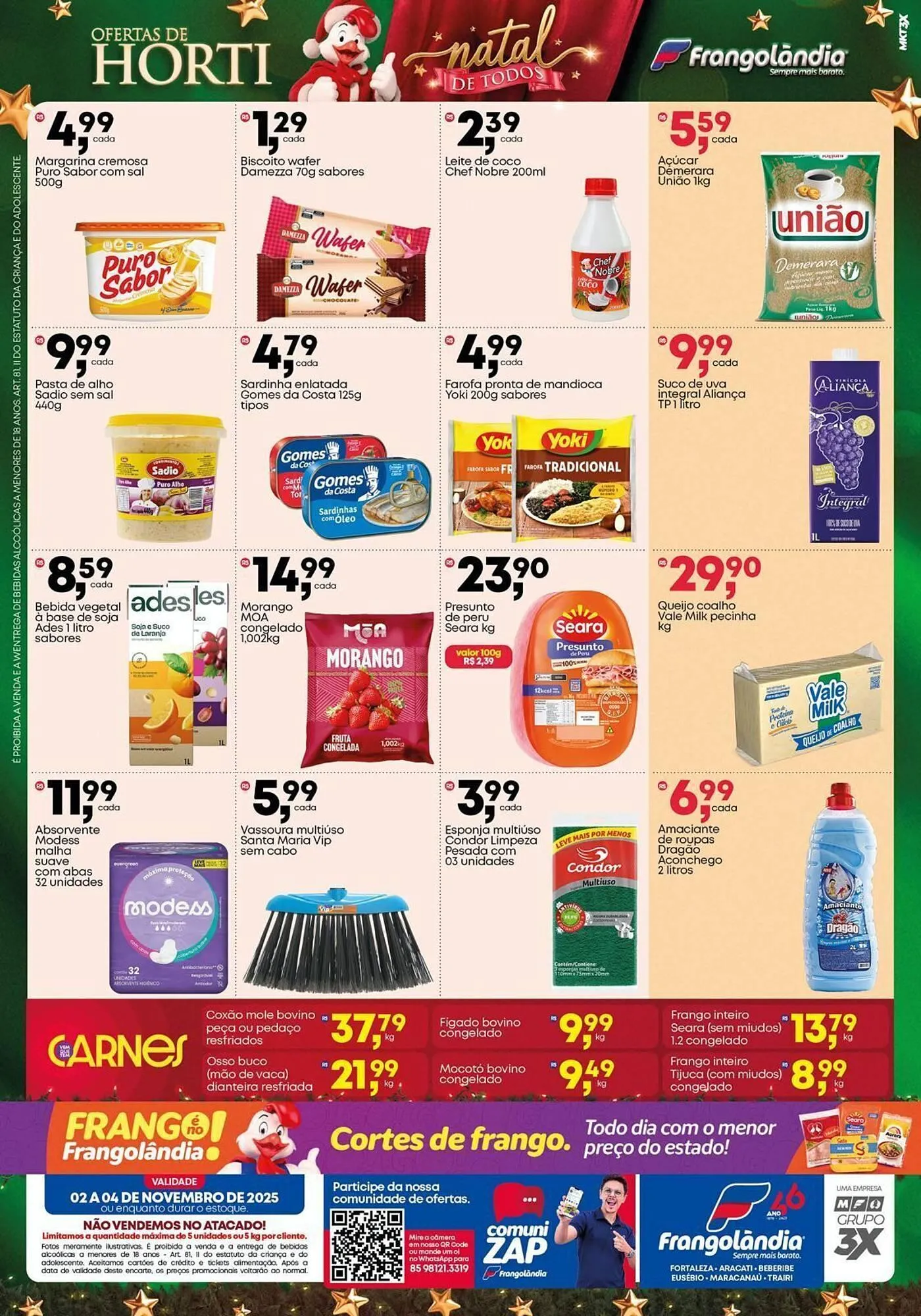 Encarte de Encarte Frangolândia 2 de novembro até 4 de novembro 2025 - Pagina 2
