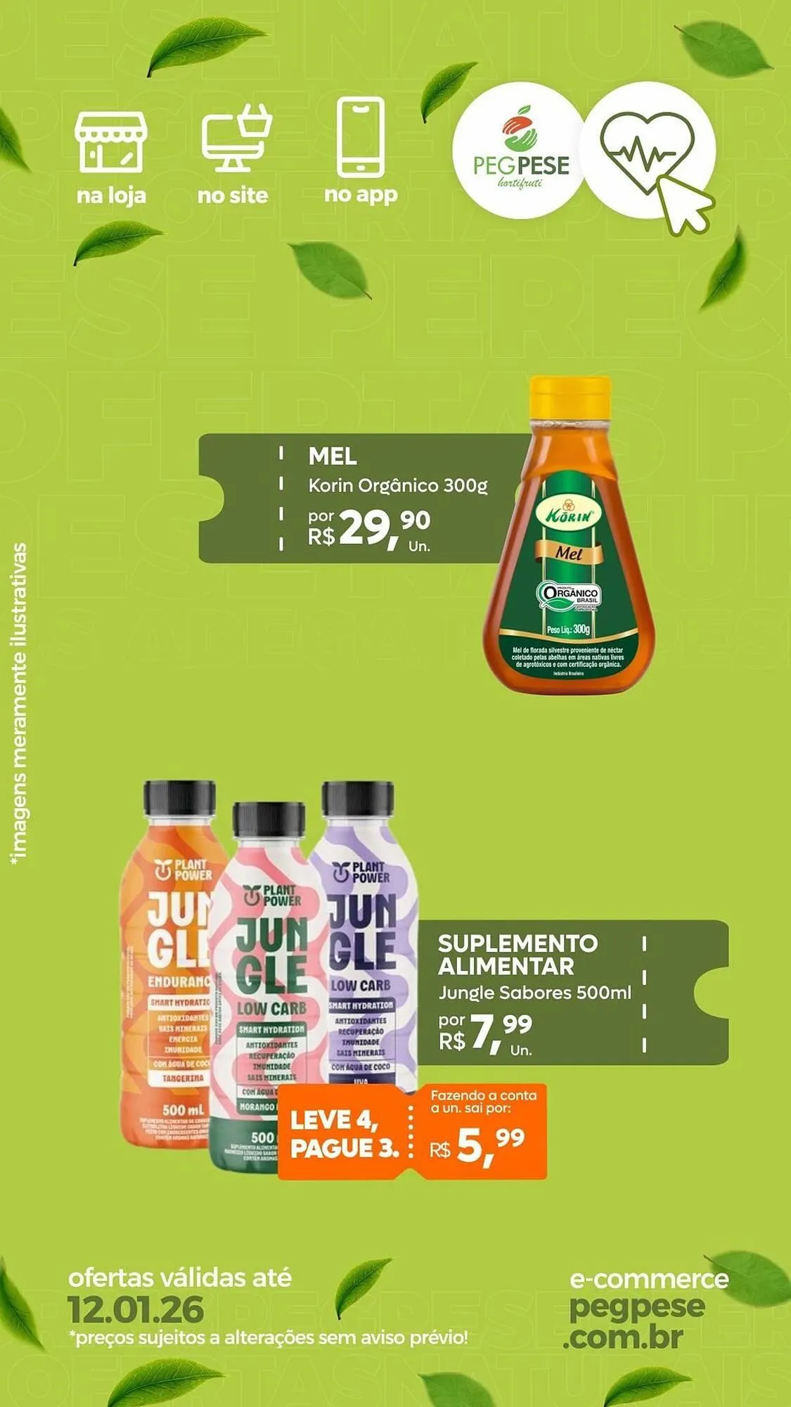Encarte de Folheto Peg Pese 7 de janeiro até 12 de janeiro 2026 - Pagina 3