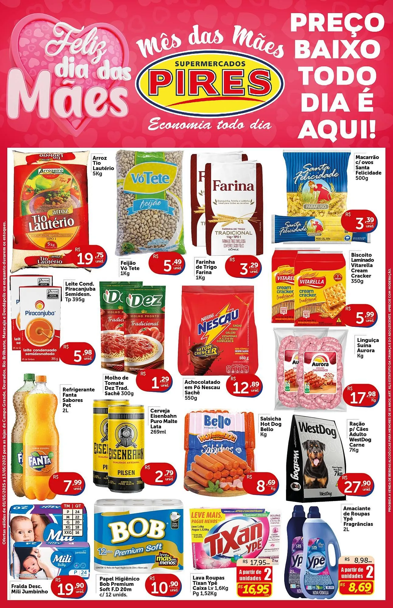 Encarte de Catálogo Pires 1 de maio até 13 de maio 2025 - Pagina 1