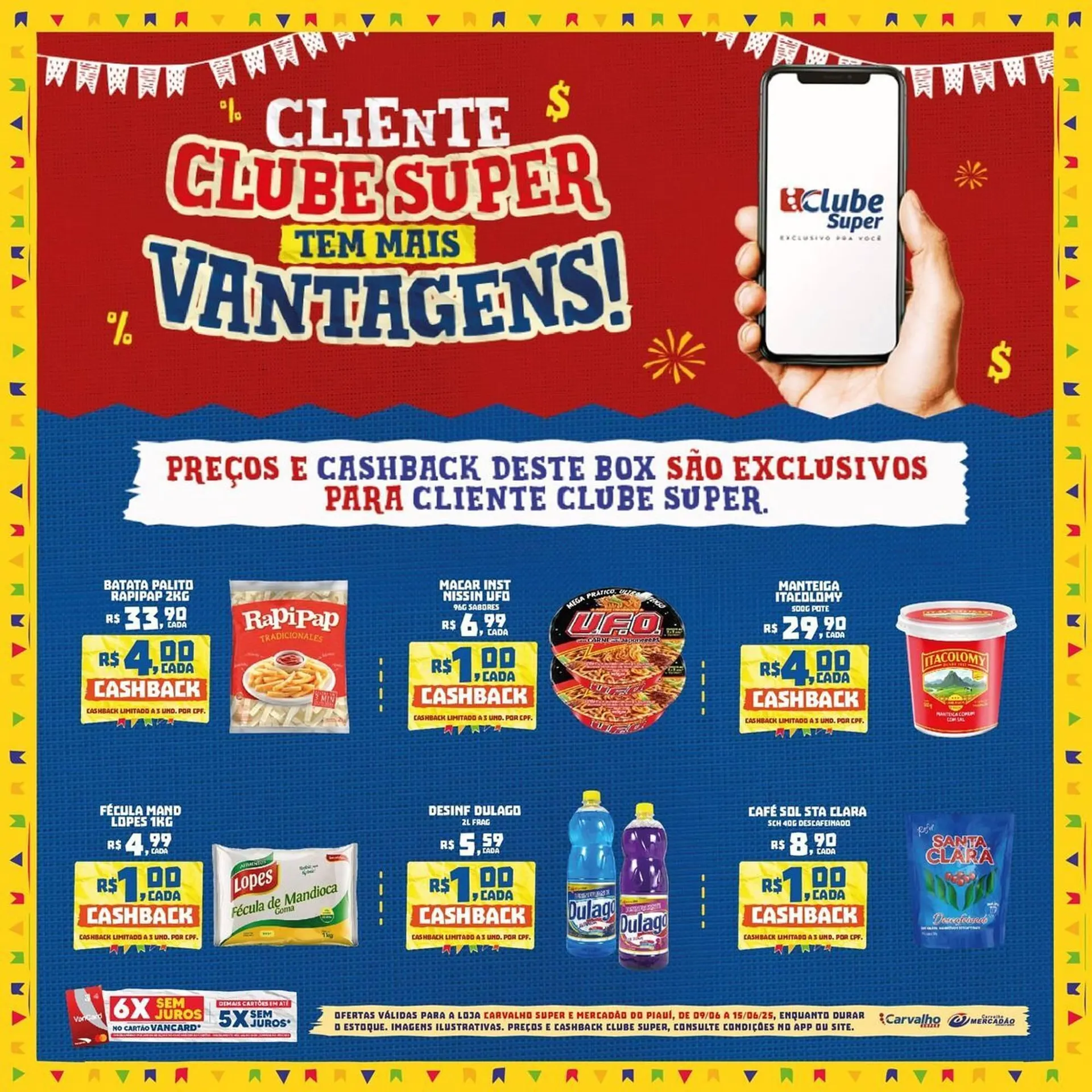 Encarte de Catálogo Carvalho Supermercado 12 de junho até 15 de junho 2025 - Pagina 8