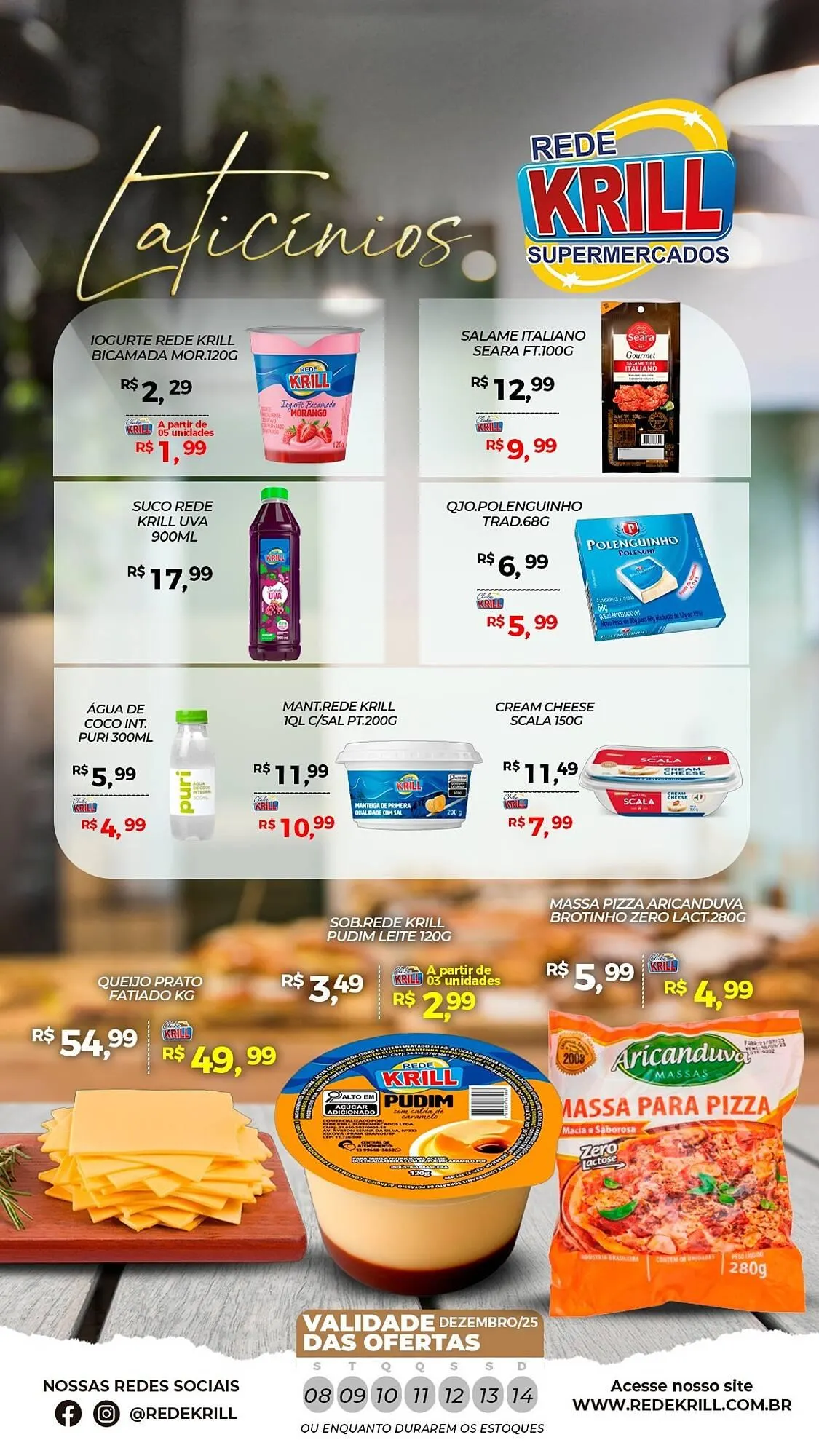 Encarte de Folheto Rede Krill 8 de dezembro até 14 de dezembro 2025 - Pagina 1