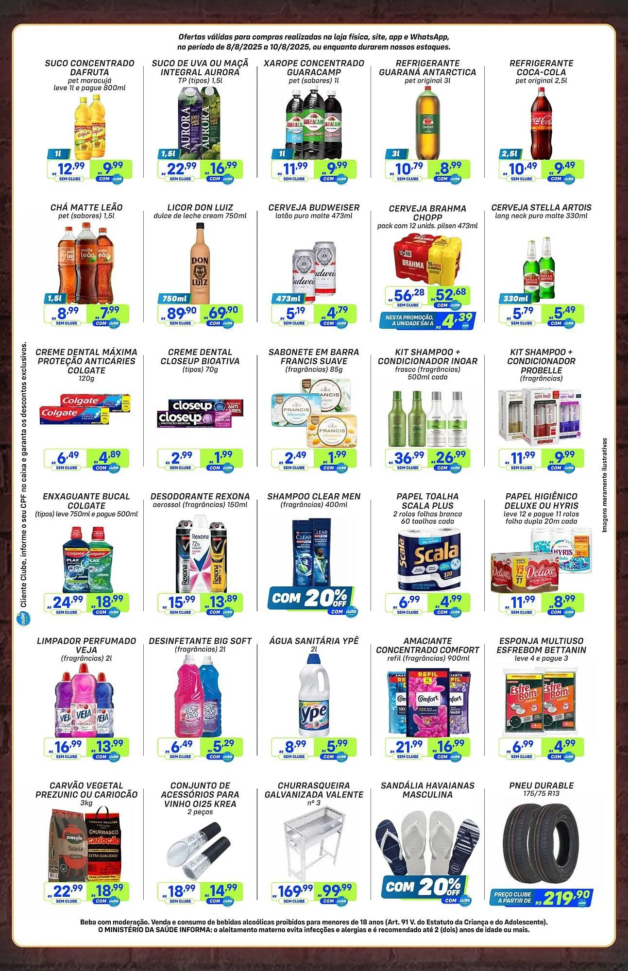 Encarte de Catálogo Prezunic 9 de agosto até 10 de agosto 2025 - Pagina 4