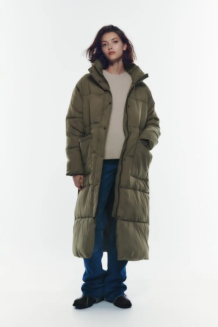 CASACO COMPRIDO ACOLCHOADO