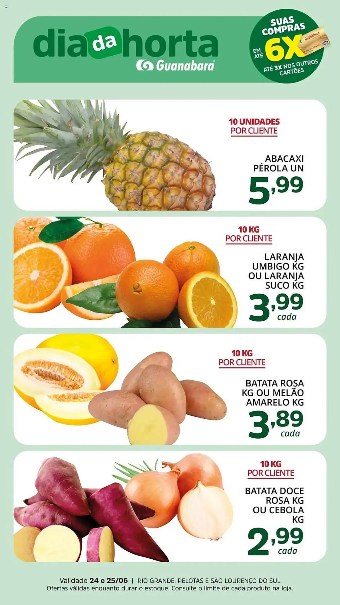 Encarte de Catálogo Supermercados Guanabara 24 de junho até 26 de junho 2025 - Pagina 2