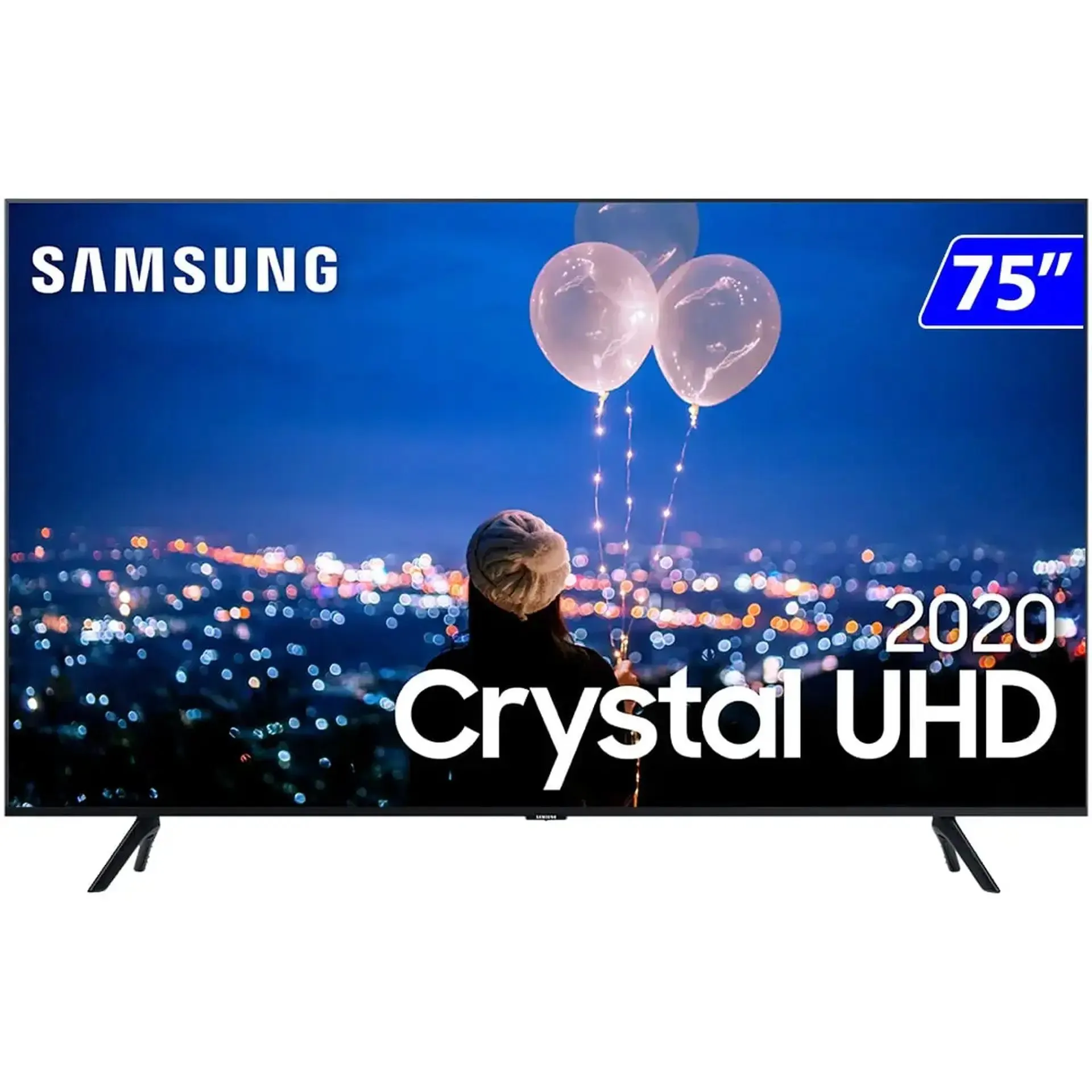 Smart TV Samsung LED 75" 4K Wi-Fi Tizen Crystal UHD UN75TU8000GXZD