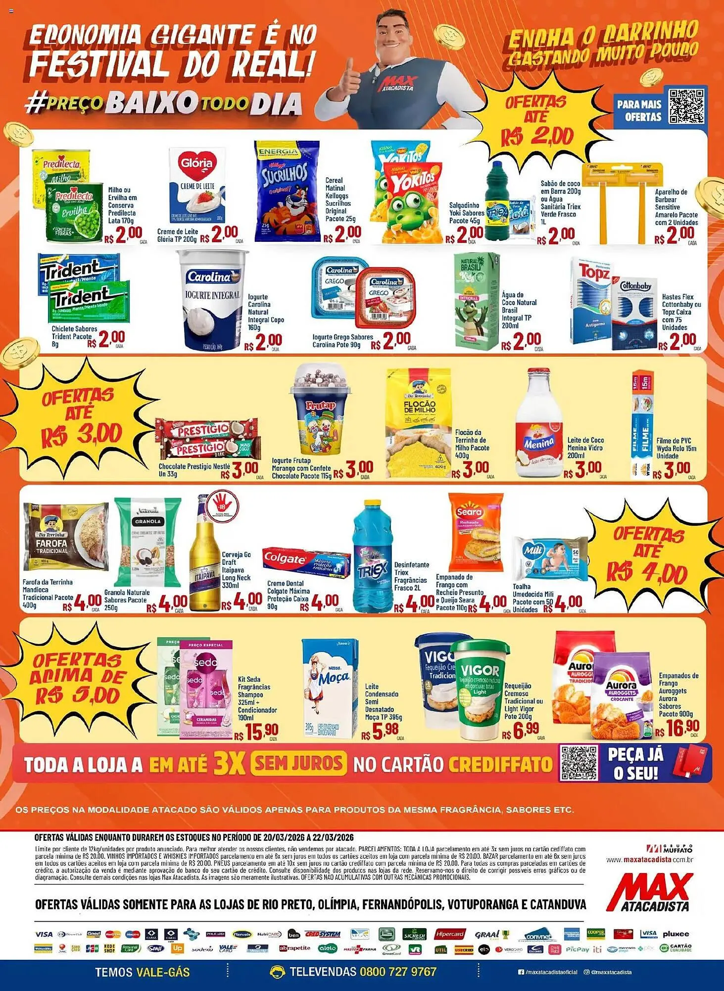 Encarte de Encarte Max Atacadista 20 de março até 22 de março 2026 - Pagina 2