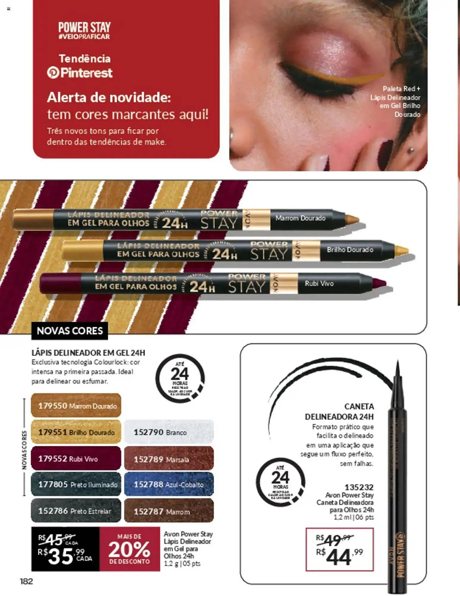 Encarte de Catálogo Avon 10 de março até 30 de junho 2025 - Pagina 182