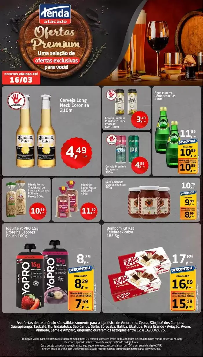 Encarte de Ofertas Premium 12 de março até 16 de março 2025 - Pagina 1