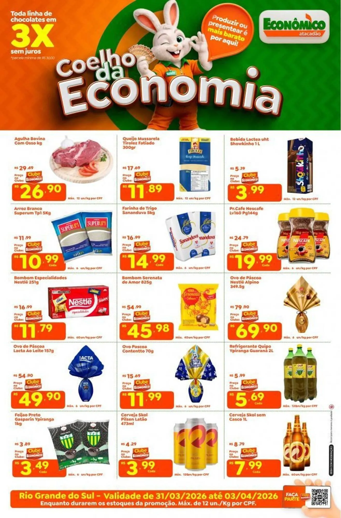 Encarte de Catálogo Econômico Atacadão 31 de março até 1 de abril 2026 - Pagina 3