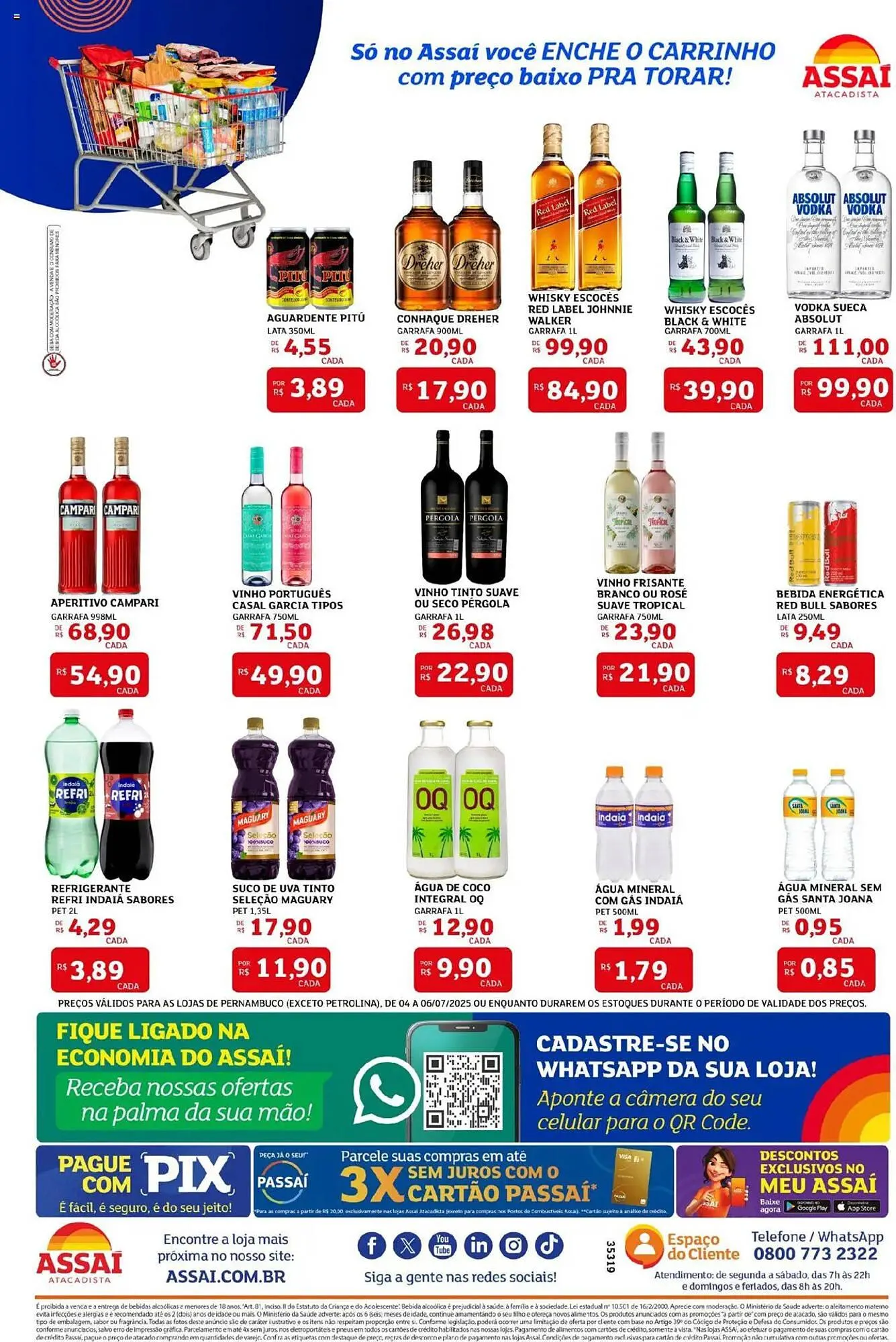 Encarte de Catálogo Assaí Atacadista 4 de julho até 6 de julho 2025 - Pagina 2