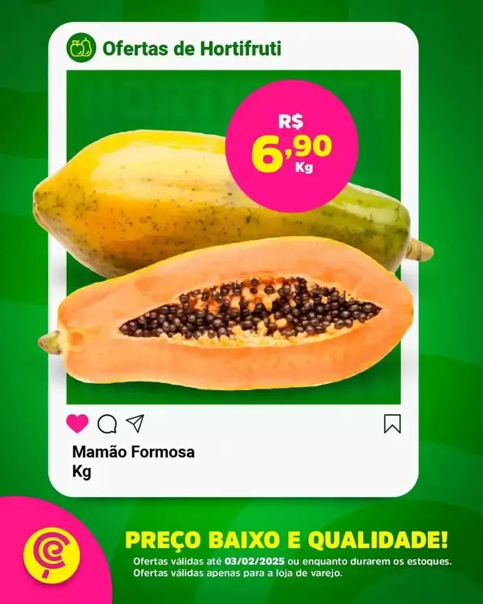 Encarte de Encarte Comercial Esperança 4 de fevereiro até 6 de fevereiro 2025 - Pagina 7