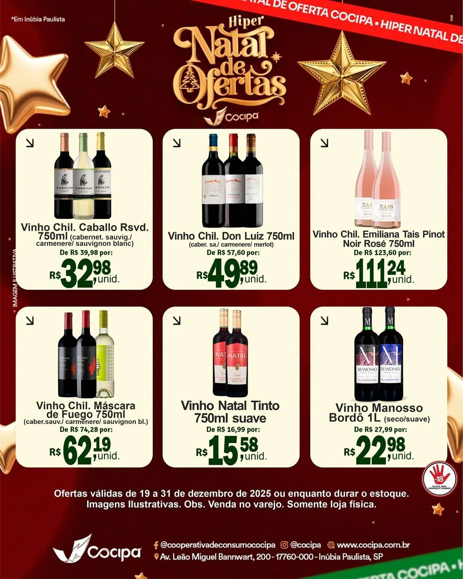 Encarte de Catálogo Cocipa 19 de dezembro até 31 de dezembro 2025 - Pagina 1