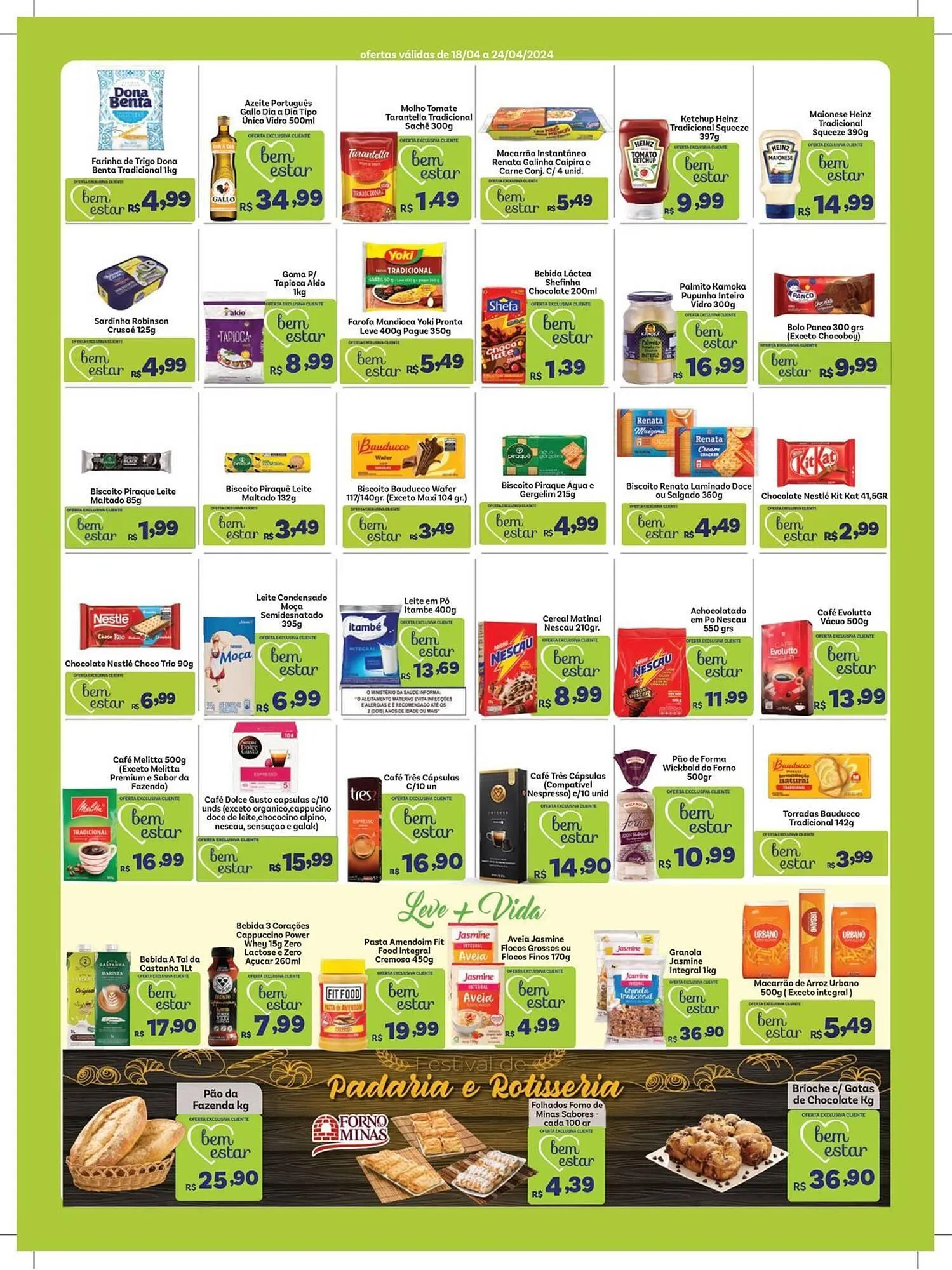 Encarte de Catálogo Covabra Supermercados 19 de abril até 24 de abril 2024 - Pagina 2