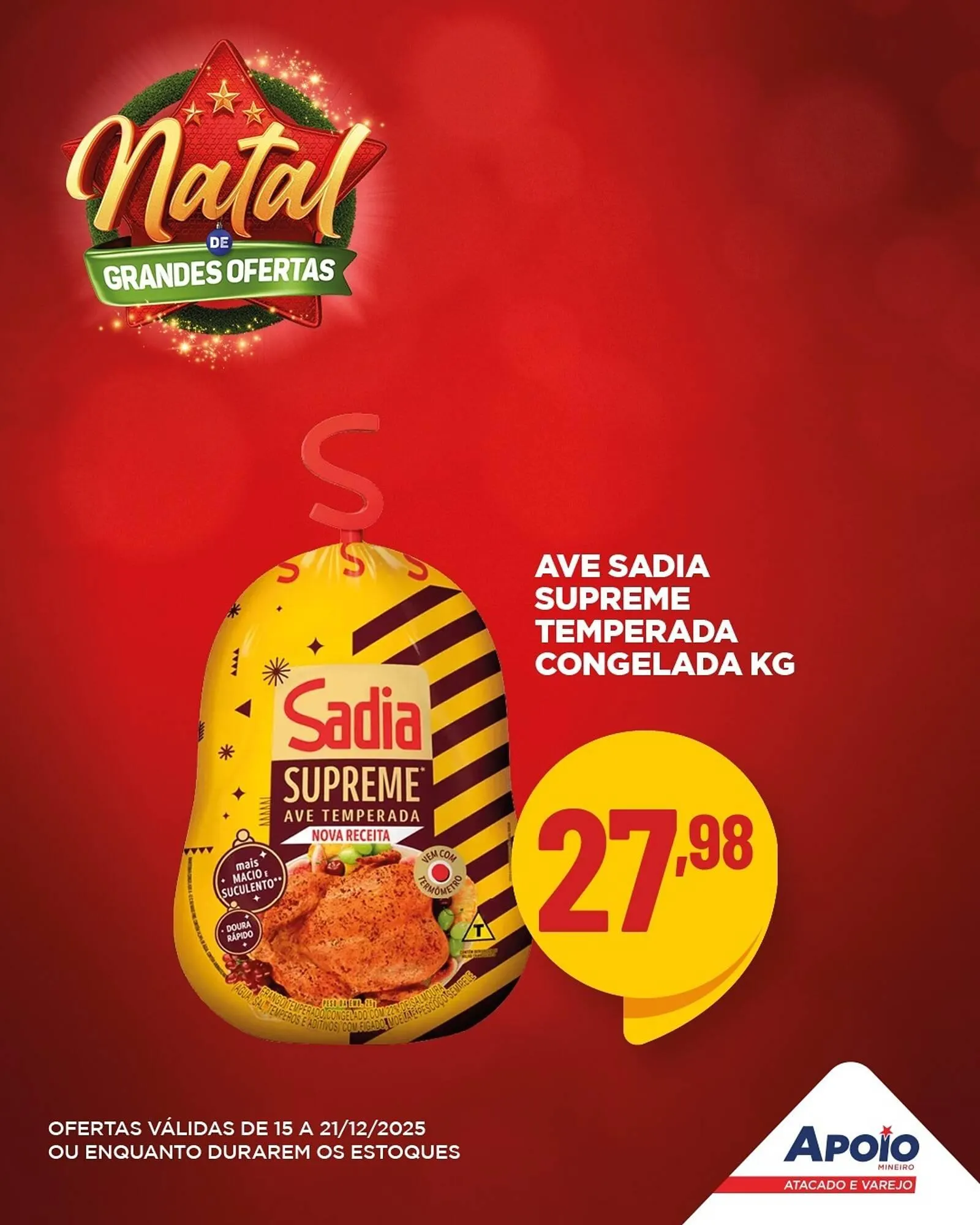 Encarte de Folheto Apoio Mineiro 15 de dezembro até 21 de dezembro 2025 - Pagina 1