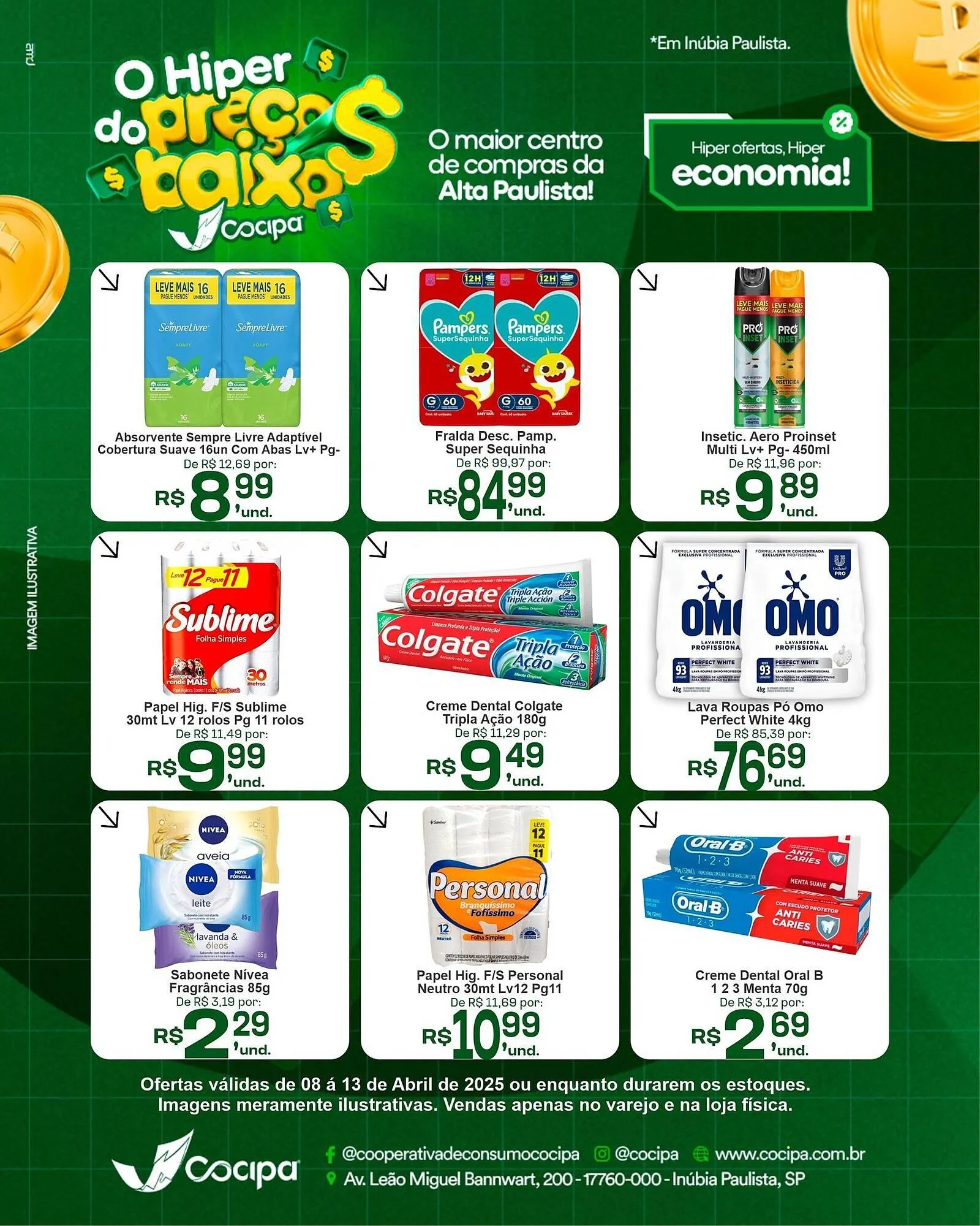 Encarte de Catálogo Cocipa 8 de abril até 13 de abril 2026 - Pagina 1