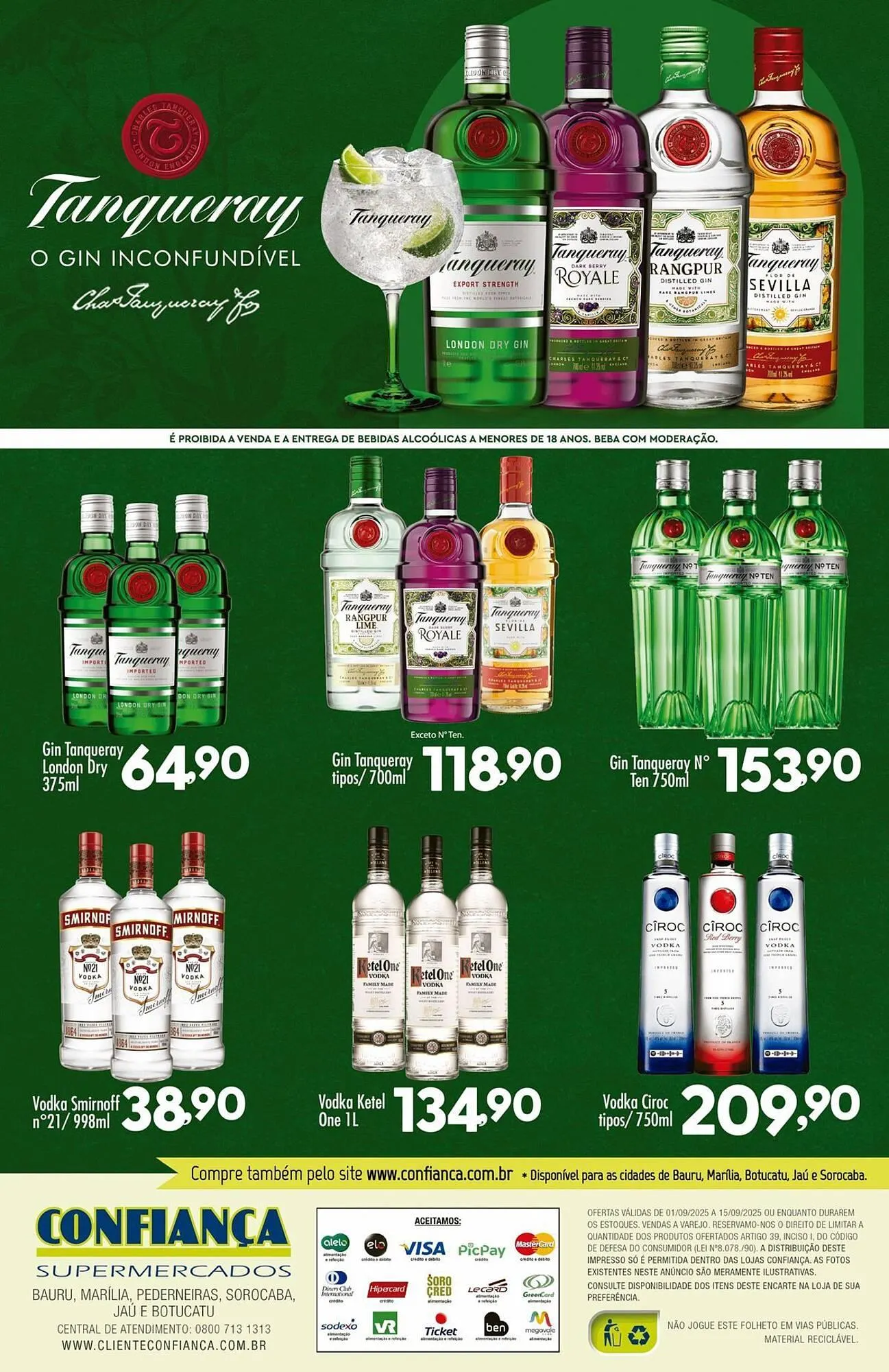 Encarte de Catálogo Confiança Supermercados 5 de setembro até 15 de setembro 2025 - Pagina 10