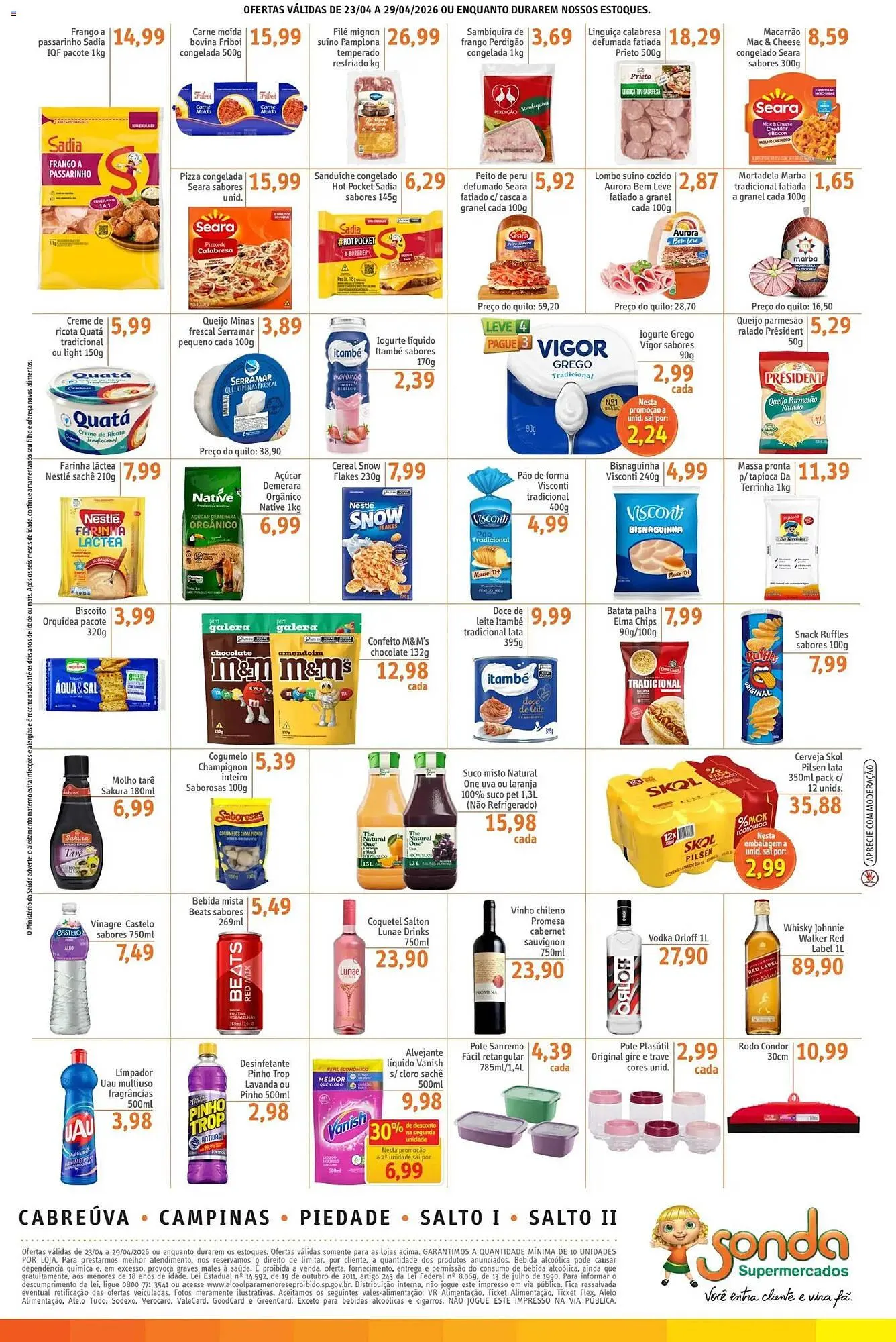 Encarte de Folheto Sonda 23 de abril até 29 de abril 2026 - Pagina 2