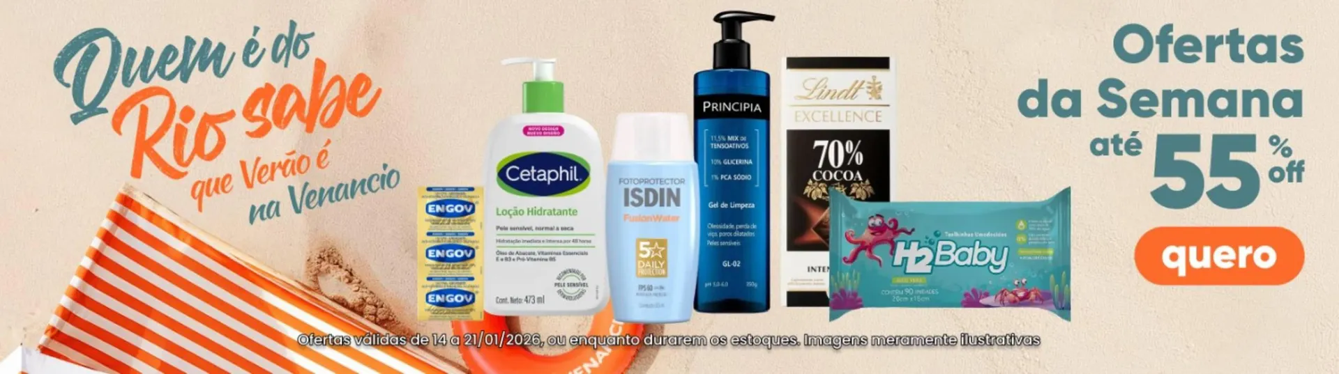 Encarte de Encarte Drogaria Venancio 19 de janeiro até 21 de janeiro 2026 - Pagina 1