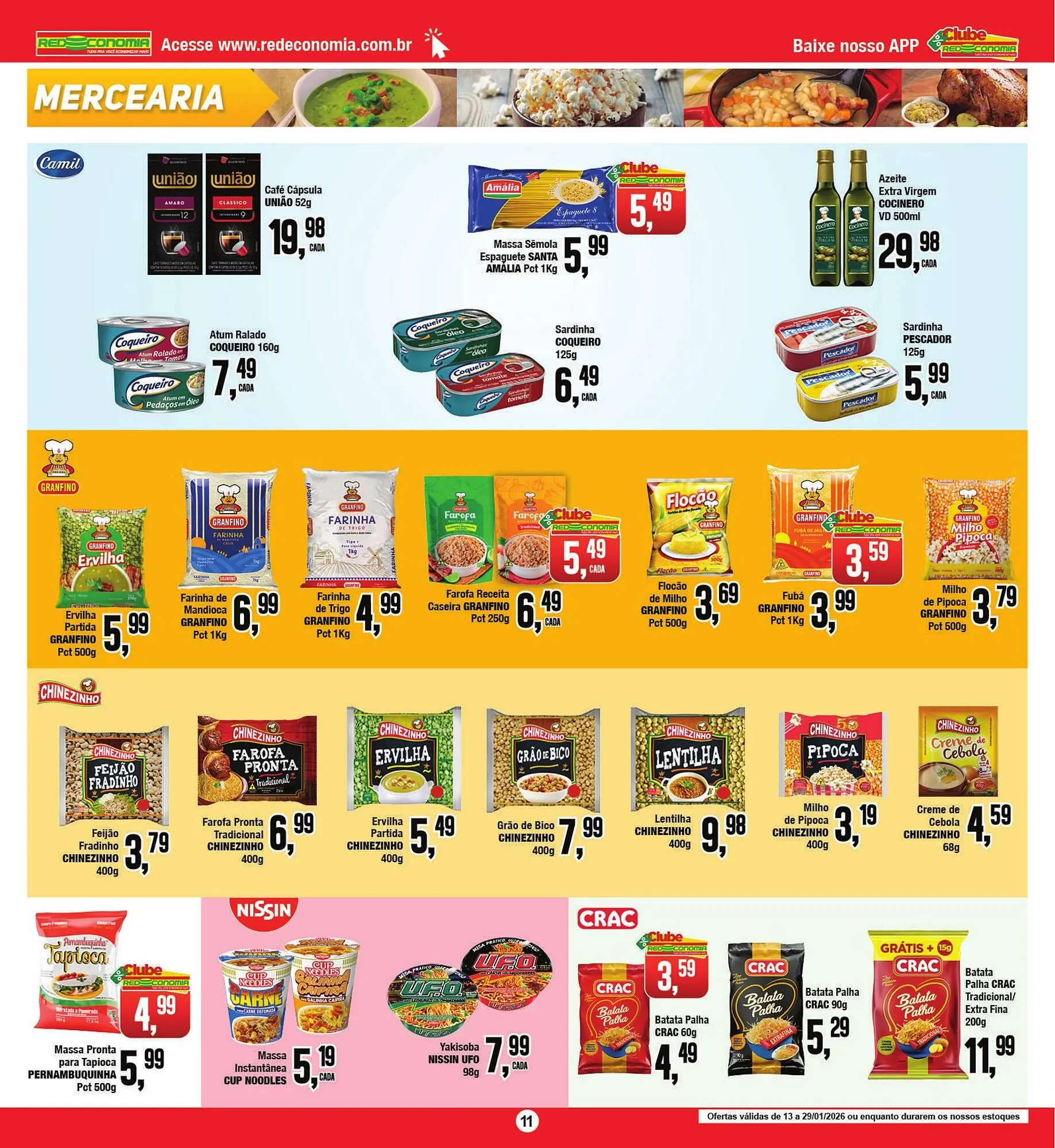 Encarte de Encarte Rede Economia 21 de janeiro até 29 de janeiro 2026 - Pagina 11