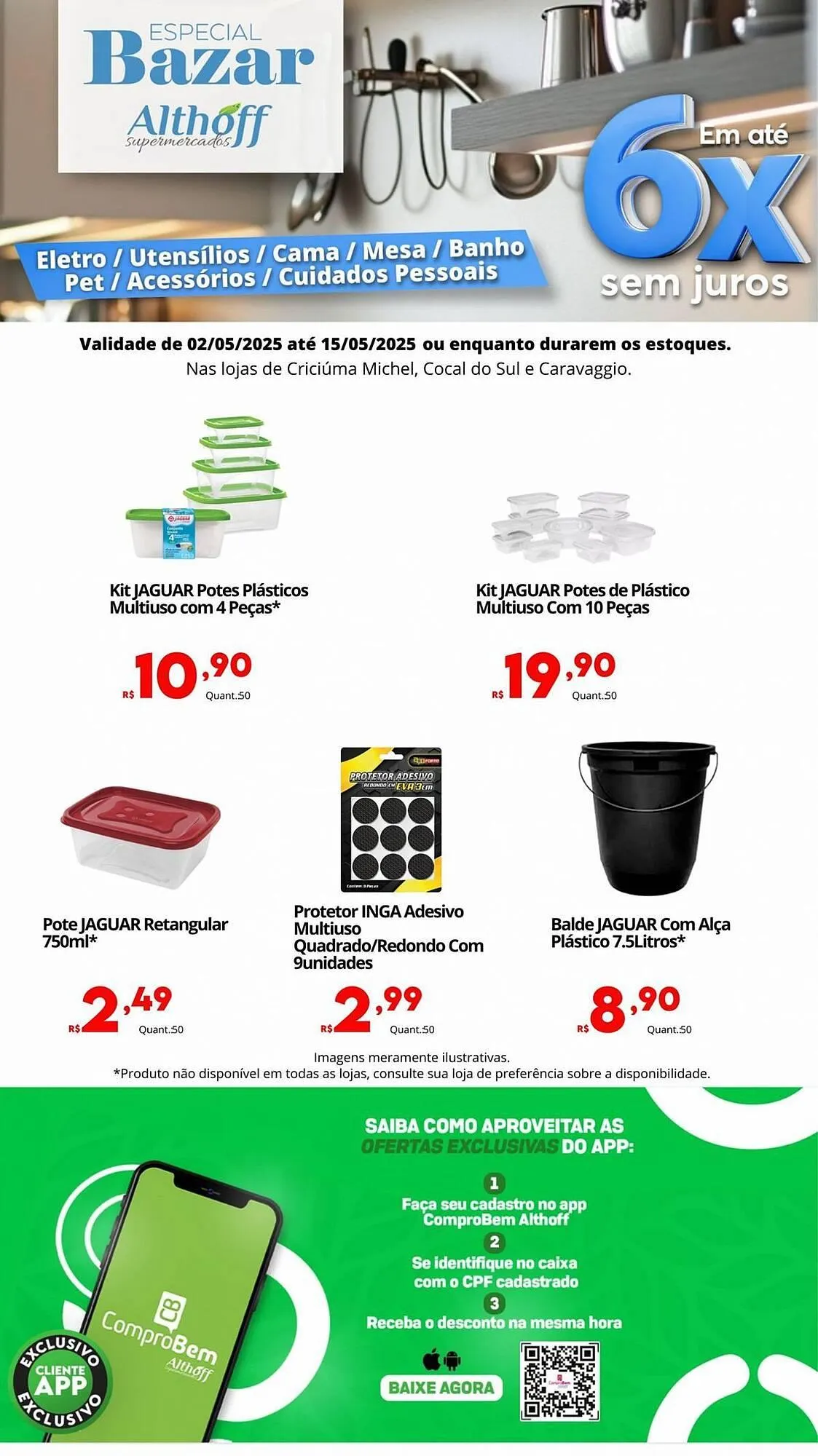 Encarte de Catálogo Althoff Supermercados 4 de maio até 12 de maio 2025 - Pagina 11