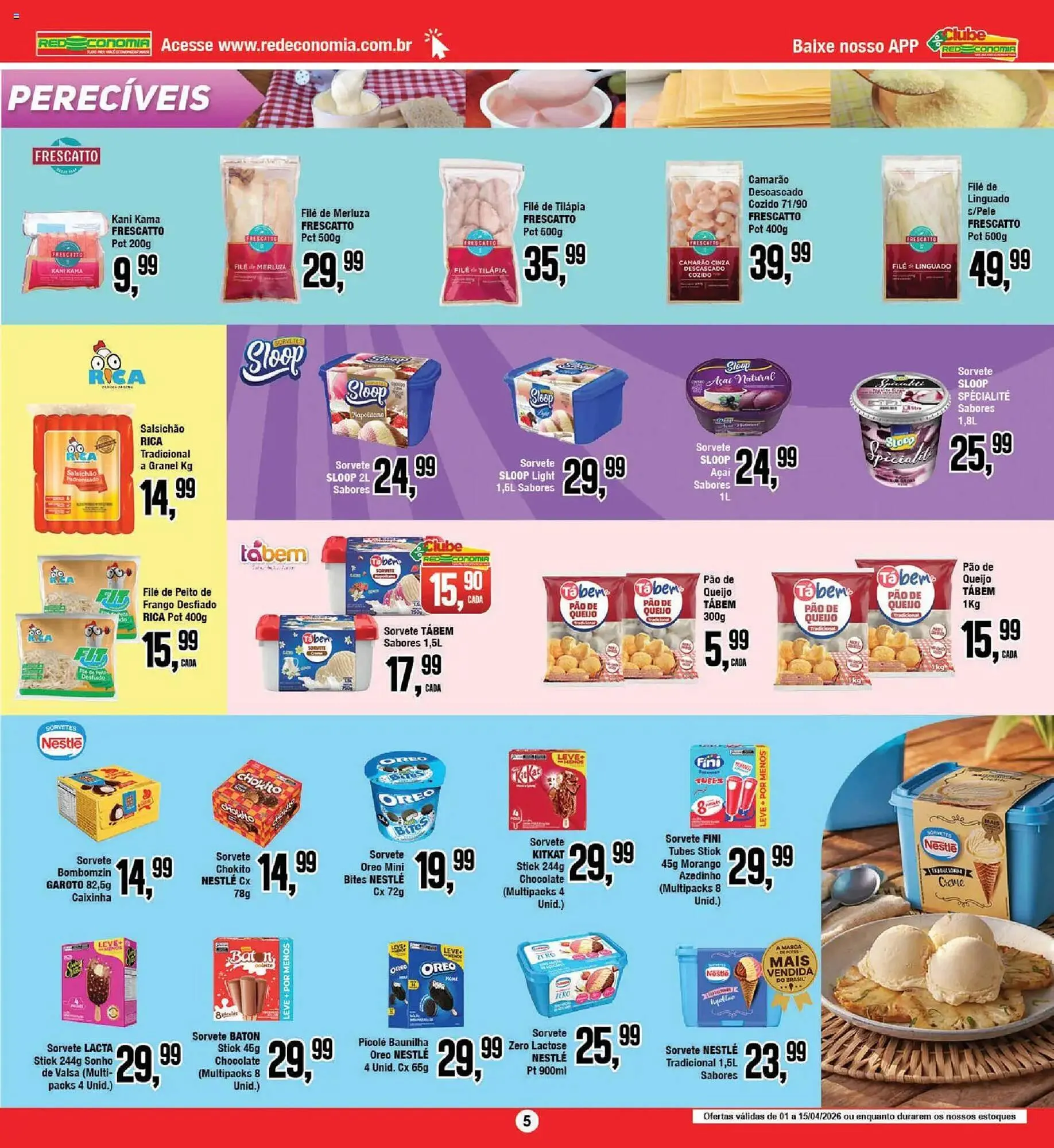 Encarte de Encarte Redeconomia 1 de abril até 15 de abril 2026 - Pagina 5