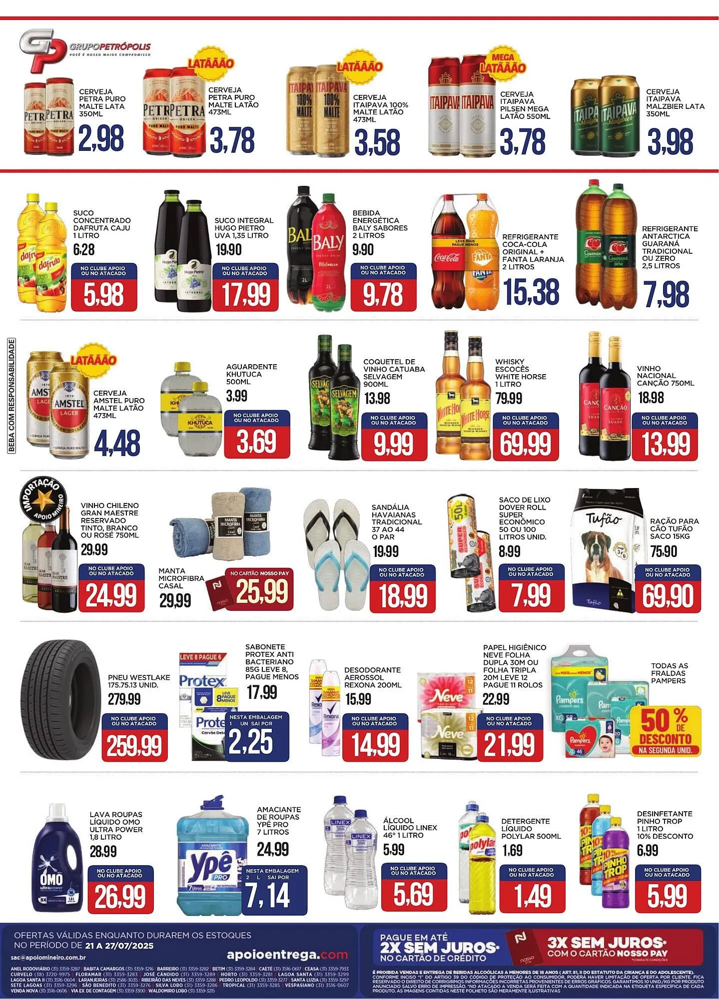 Encarte de Catálogo Apoio Mineiro 21 de julho até 27 de julho 2025 - Pagina 4