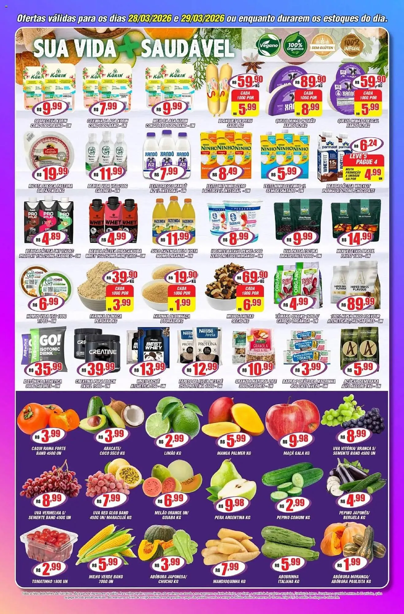 Encarte de Catálogo Violeta Supermercados 28 de março até 29 de março 2026 - Pagina 4