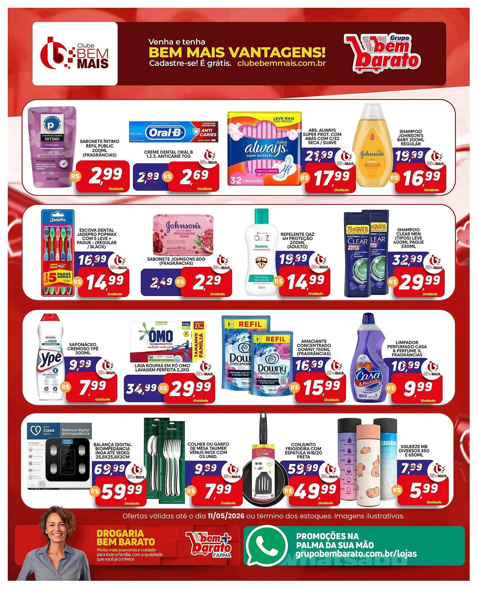 Encarte de Catálogo Supermercado Bem Barato 5 de maio até 11 de maio 2026 - Pagina 5