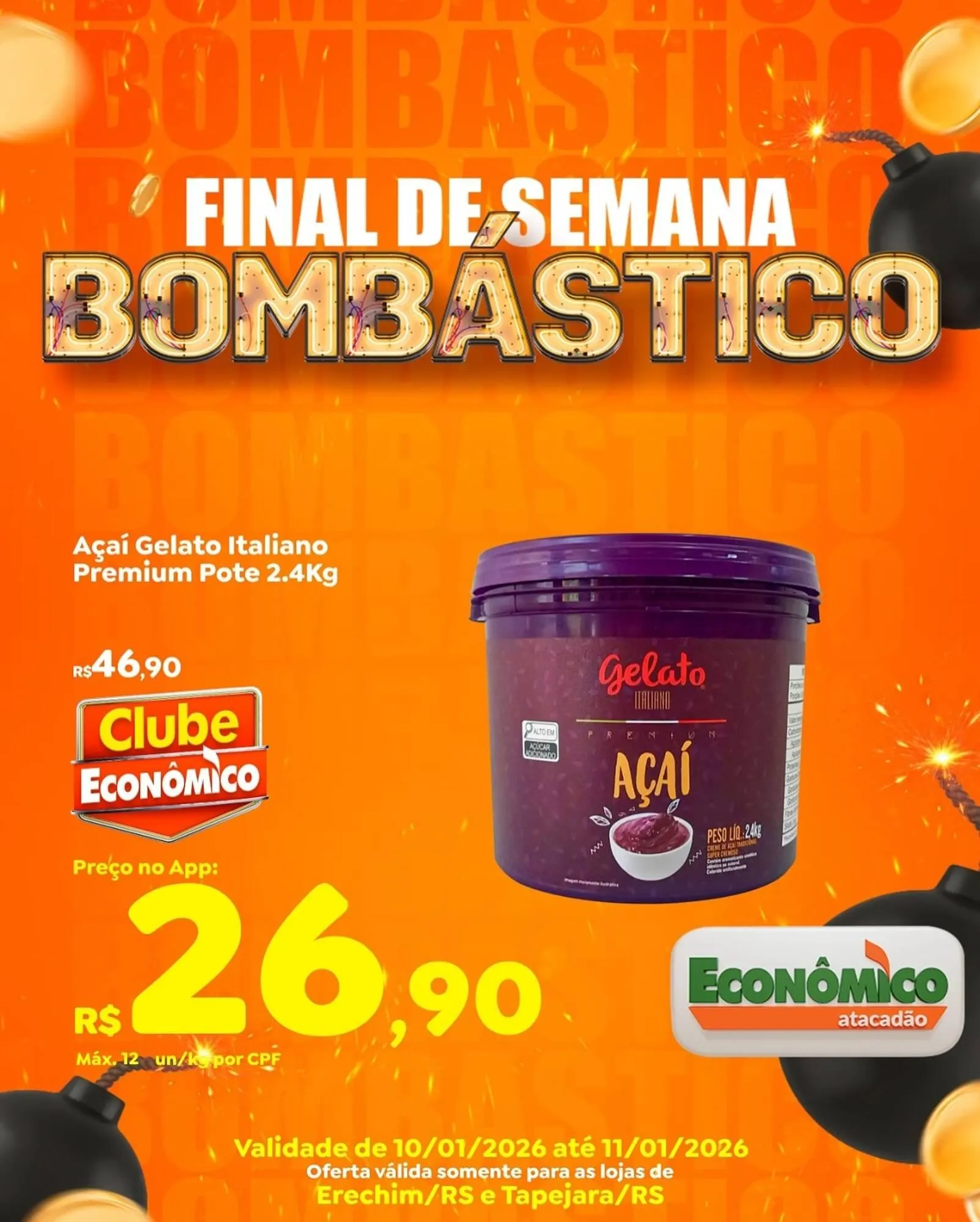 Encarte de Catálogo Econômico Atacadão 10 de janeiro até 11 de janeiro 2026 - Pagina 3