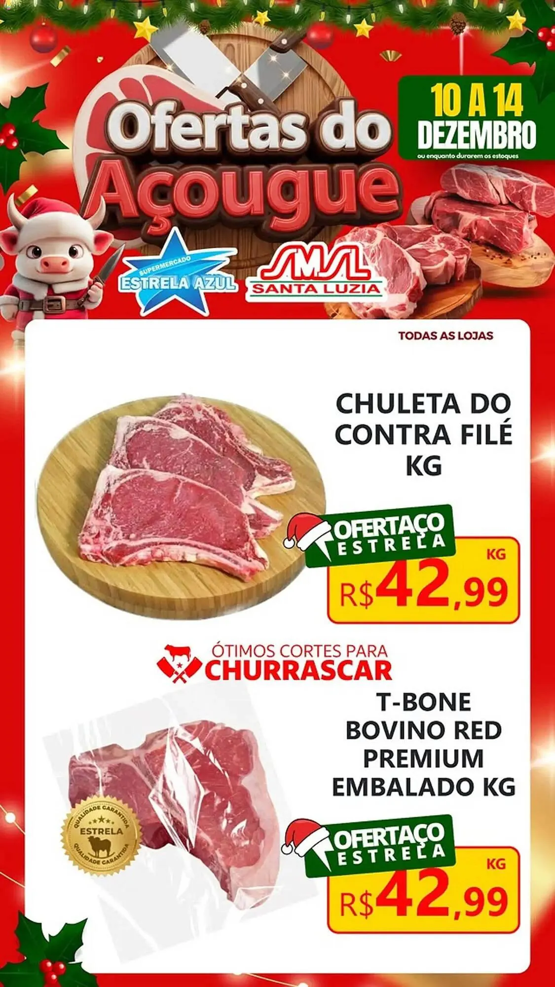 Encarte de Folheto Supermercado Estrela Azul 10 de dezembro até 14 de dezembro 2025 - Pagina 4