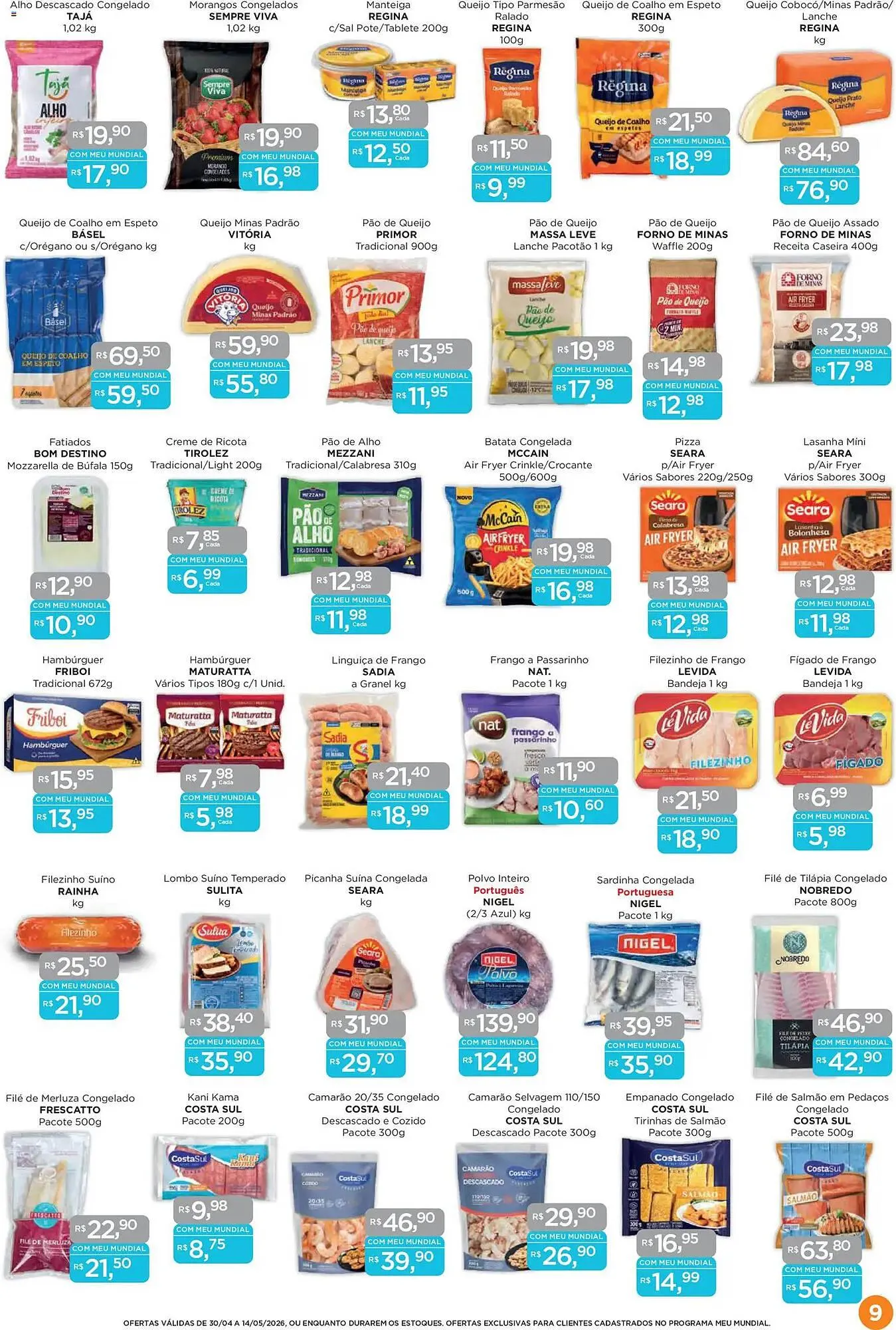 Encarte de Encarte Supermercados Mundial 30 de abril até 15 de maio 2026 - Pagina 9