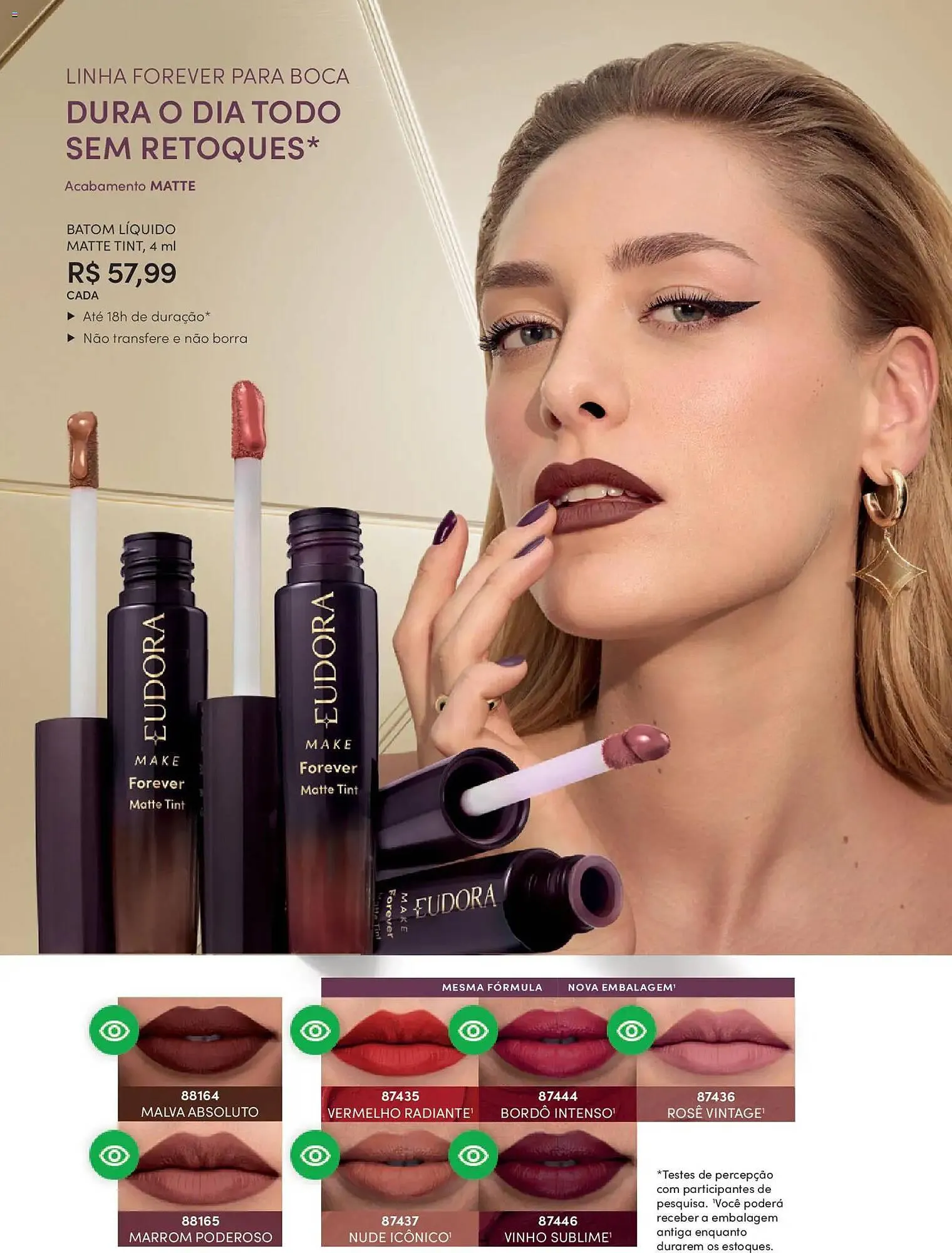 Encarte de Catálogo Eudora 17 de dezembro até 9 de janeiro 2026 - Pagina 91