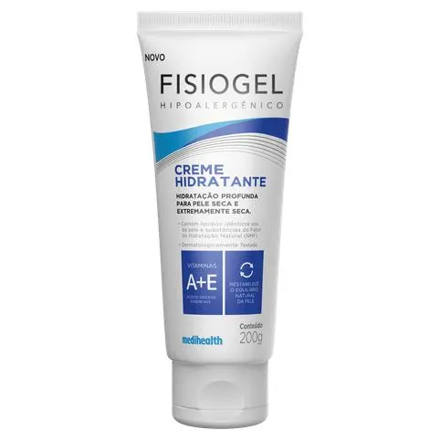 Hidratante Creme Fisiogel Bisnaga 200g