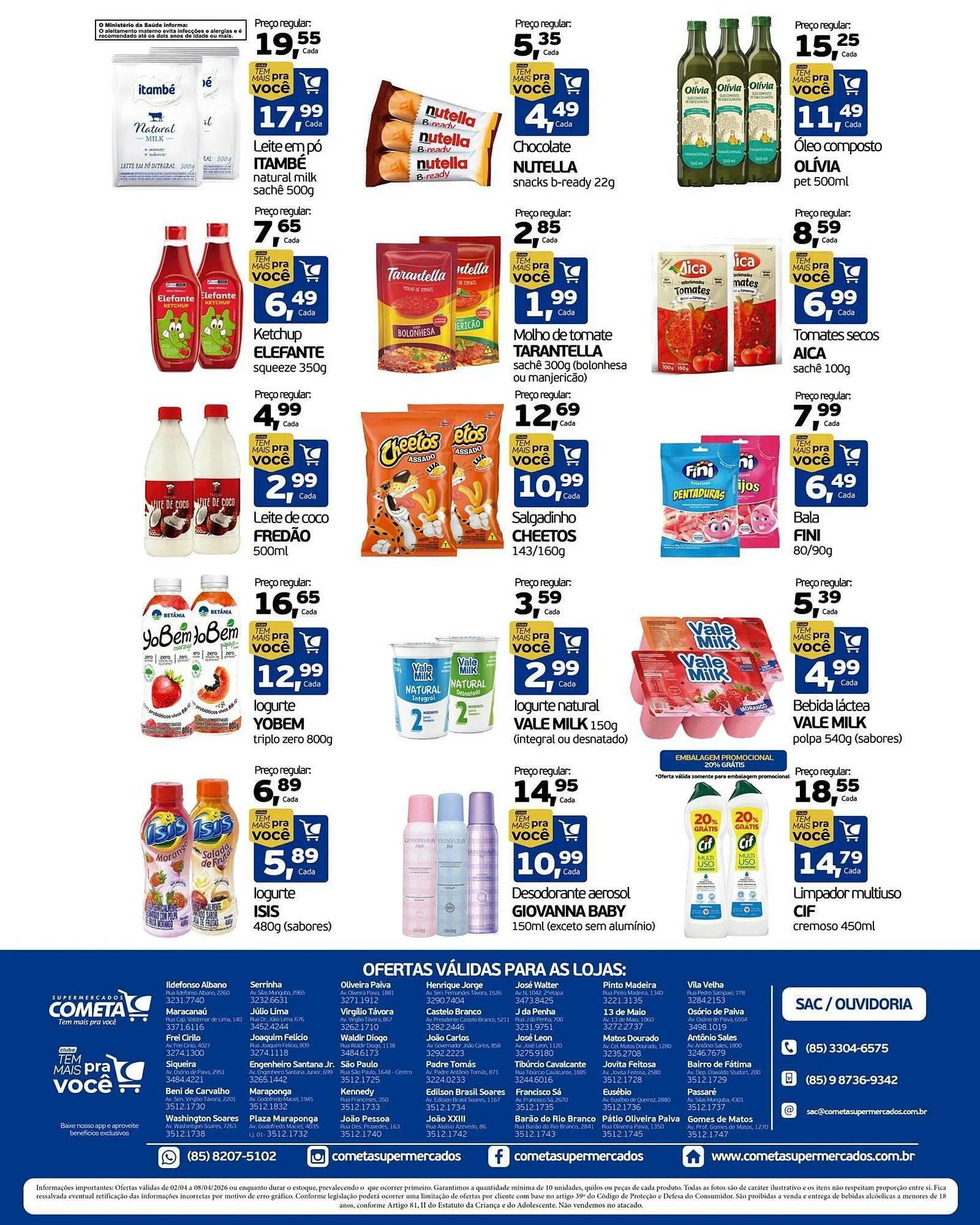 Encarte de Encarte Cometa Supermercados 2 de abril até 8 de abril 2026 - Pagina 2