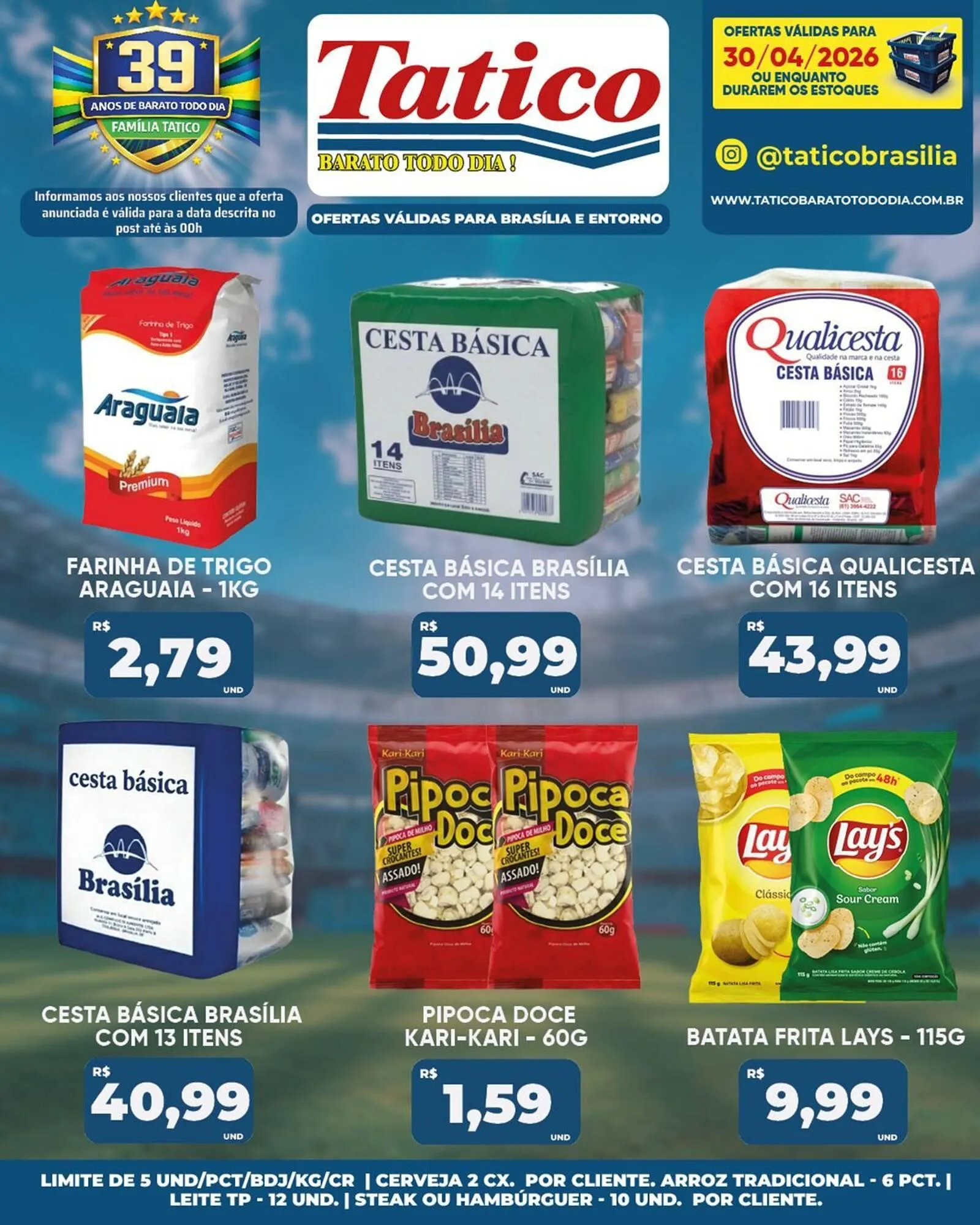 Encarte de Tabloide Tatico 30 de abril até 30 de abril 2026 - Pagina 16