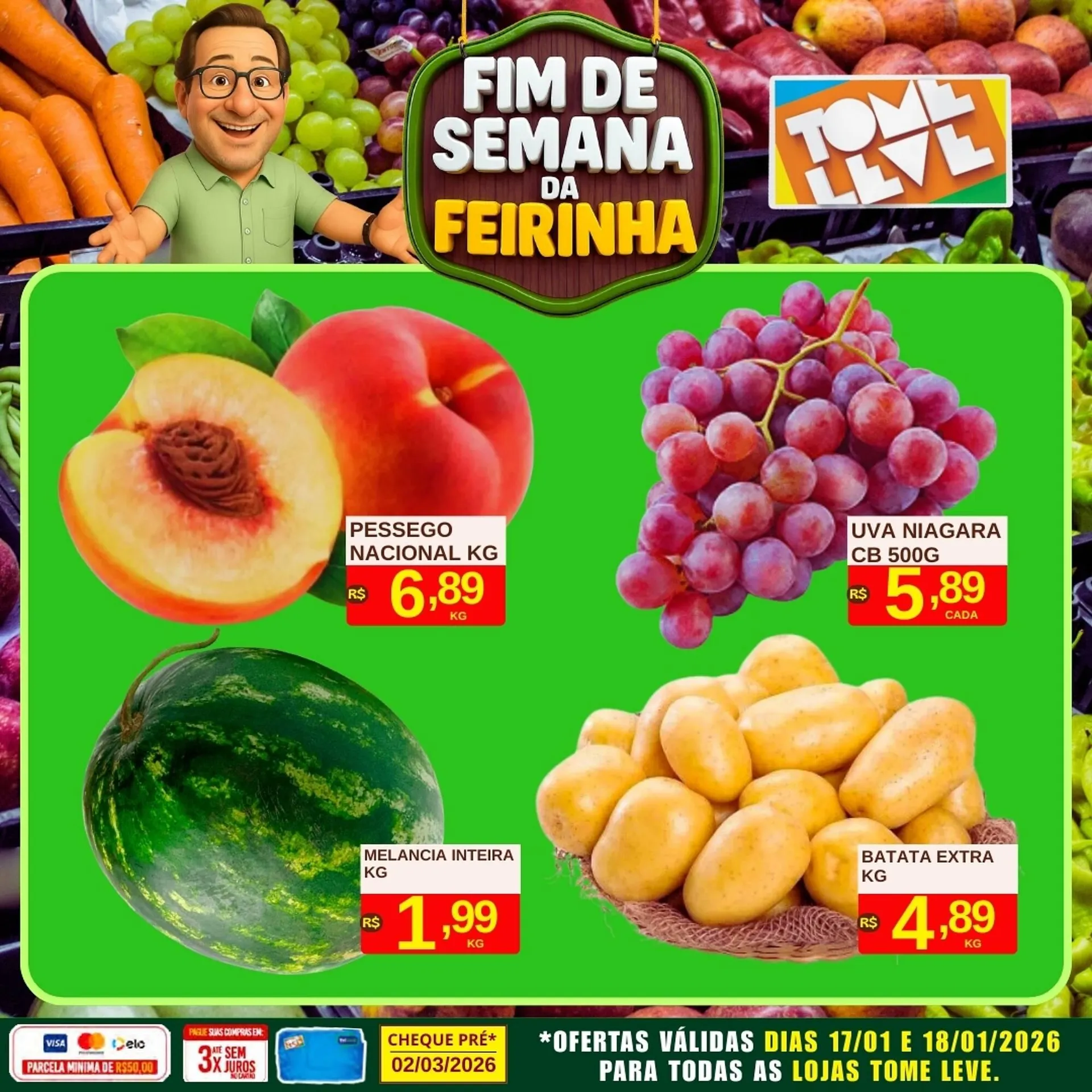 Encarte de Catálogo Tome Leve 17 de janeiro até 18 de janeiro 2026 - Pagina 2