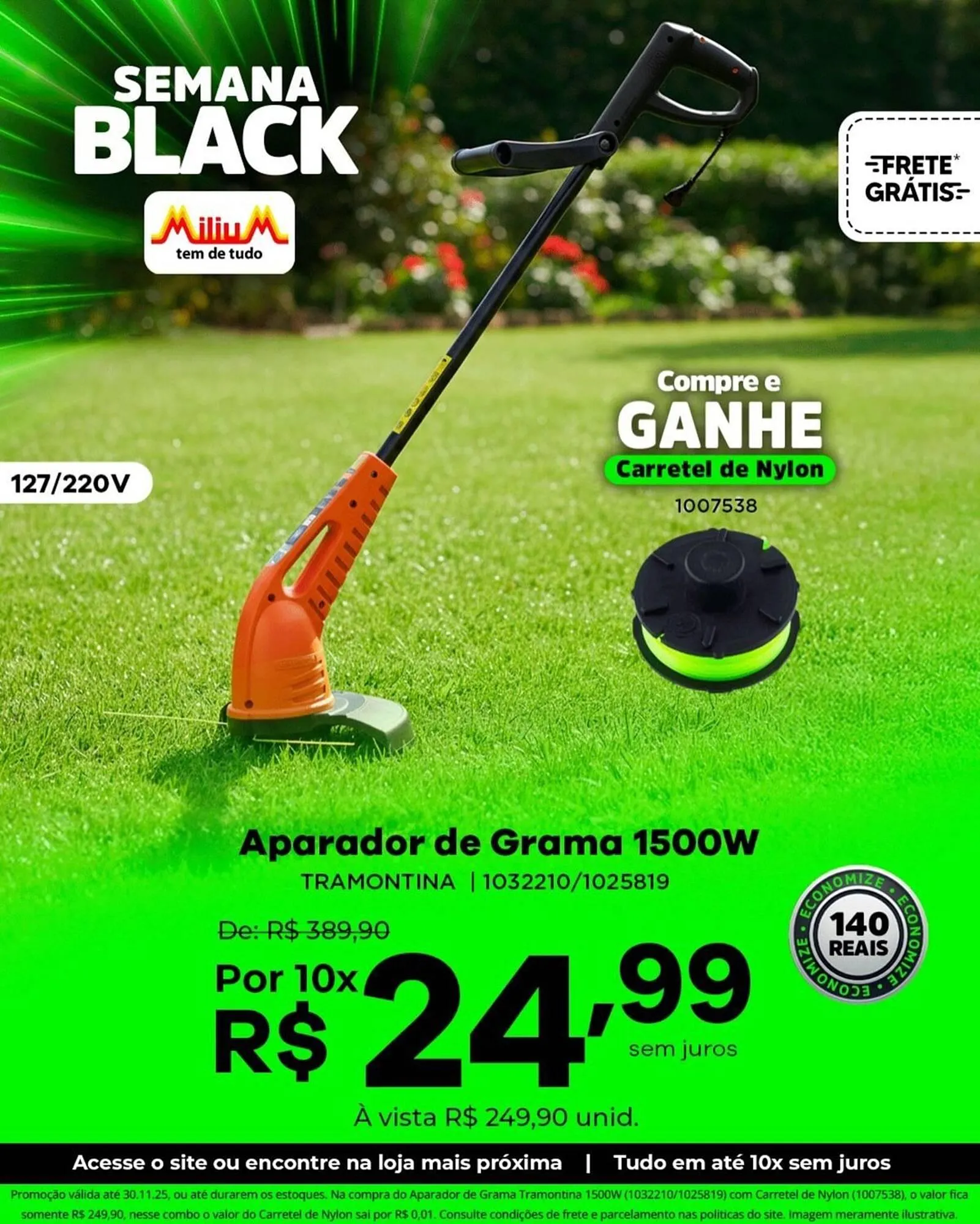 Encarte de Catálogo Milium 25 de novembro até 30 de novembro 2025 - Pagina 1