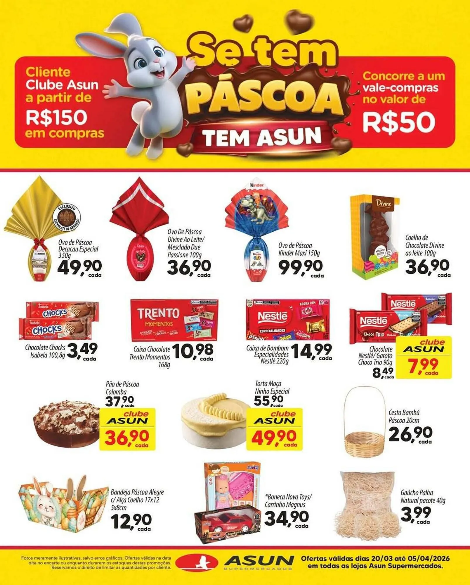 Encarte de Encarte Asun 20 de março até 5 de abril 2026 - Pagina 1