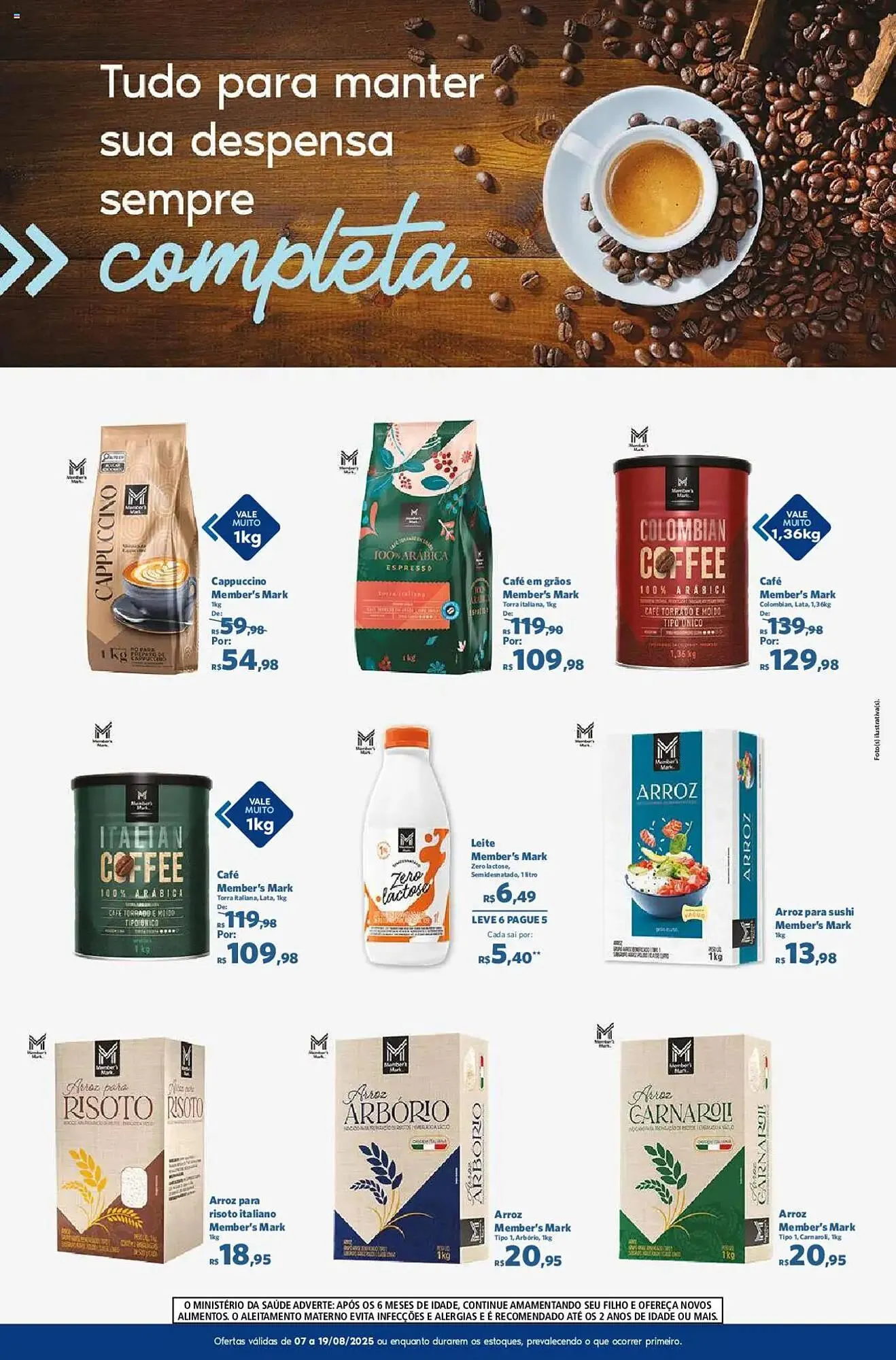 Encarte de Catálogo Sam's Club 7 de agosto até 19 de agosto 2025 - Pagina 6