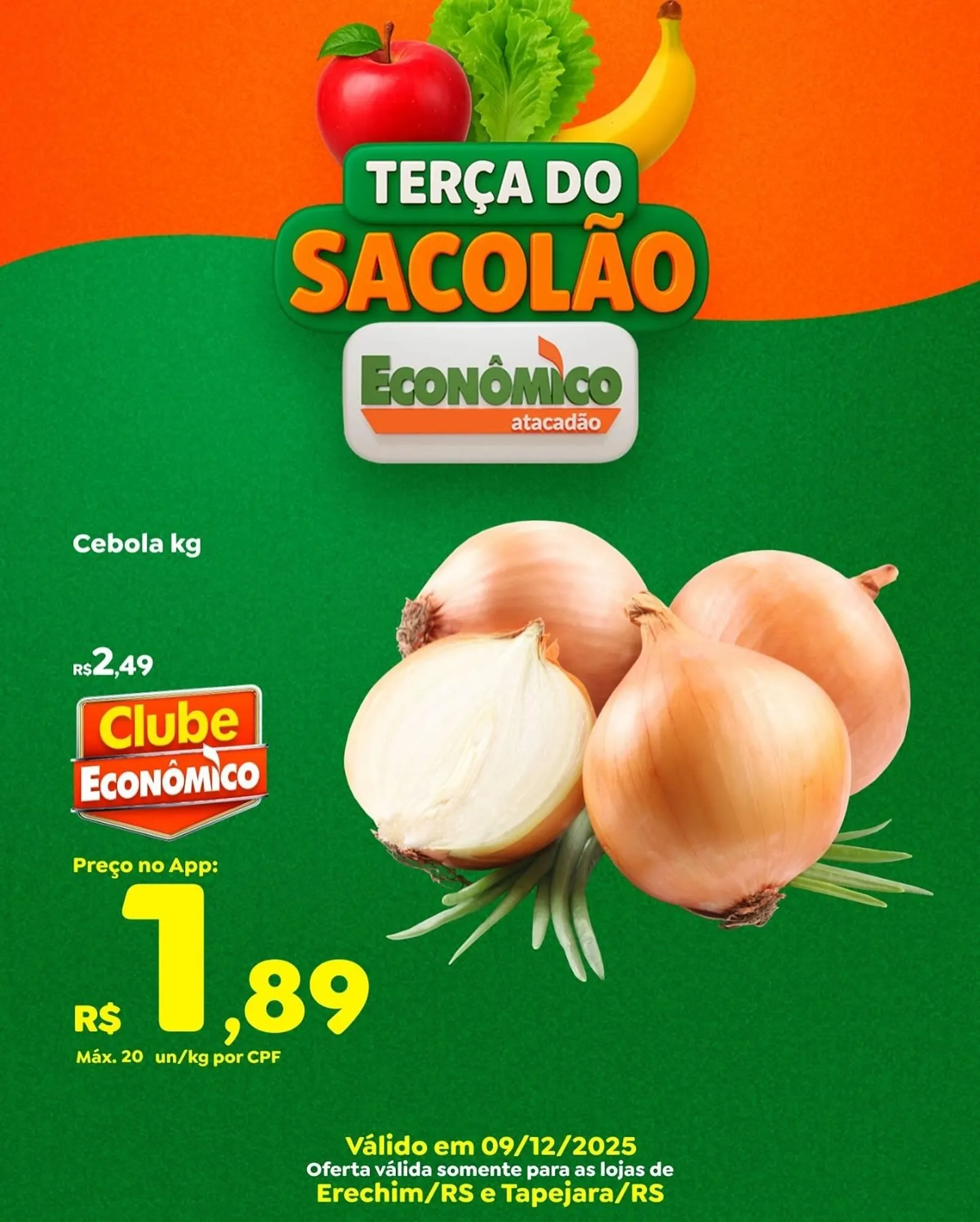 Encarte de Catálogo Econômico Atacadão 9 de dezembro até 9 de dezembro 2025 - Pagina 1