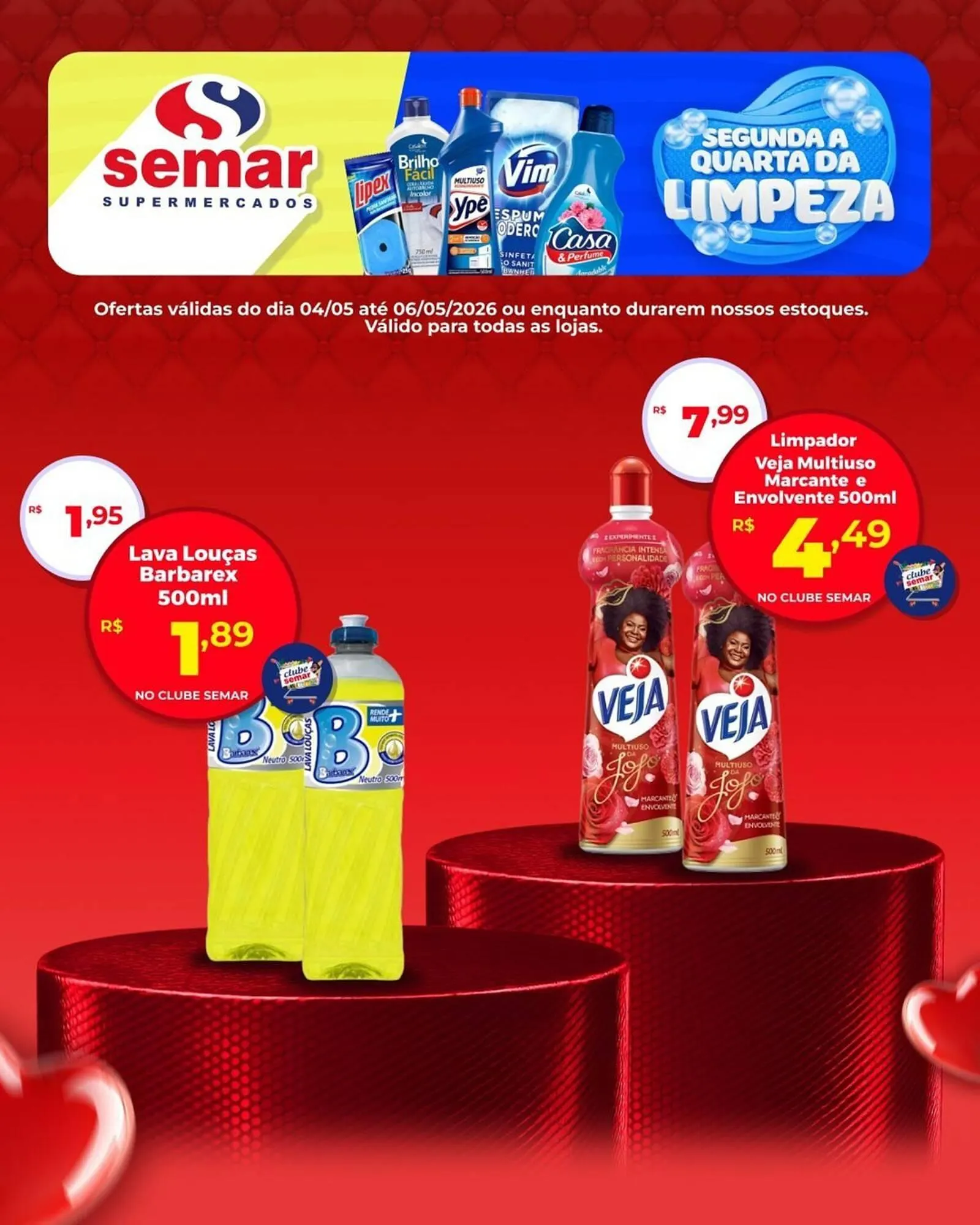 Encarte de Folheto Semar Supermercado 4 de maio até 6 de maio 2026 - Pagina 2
