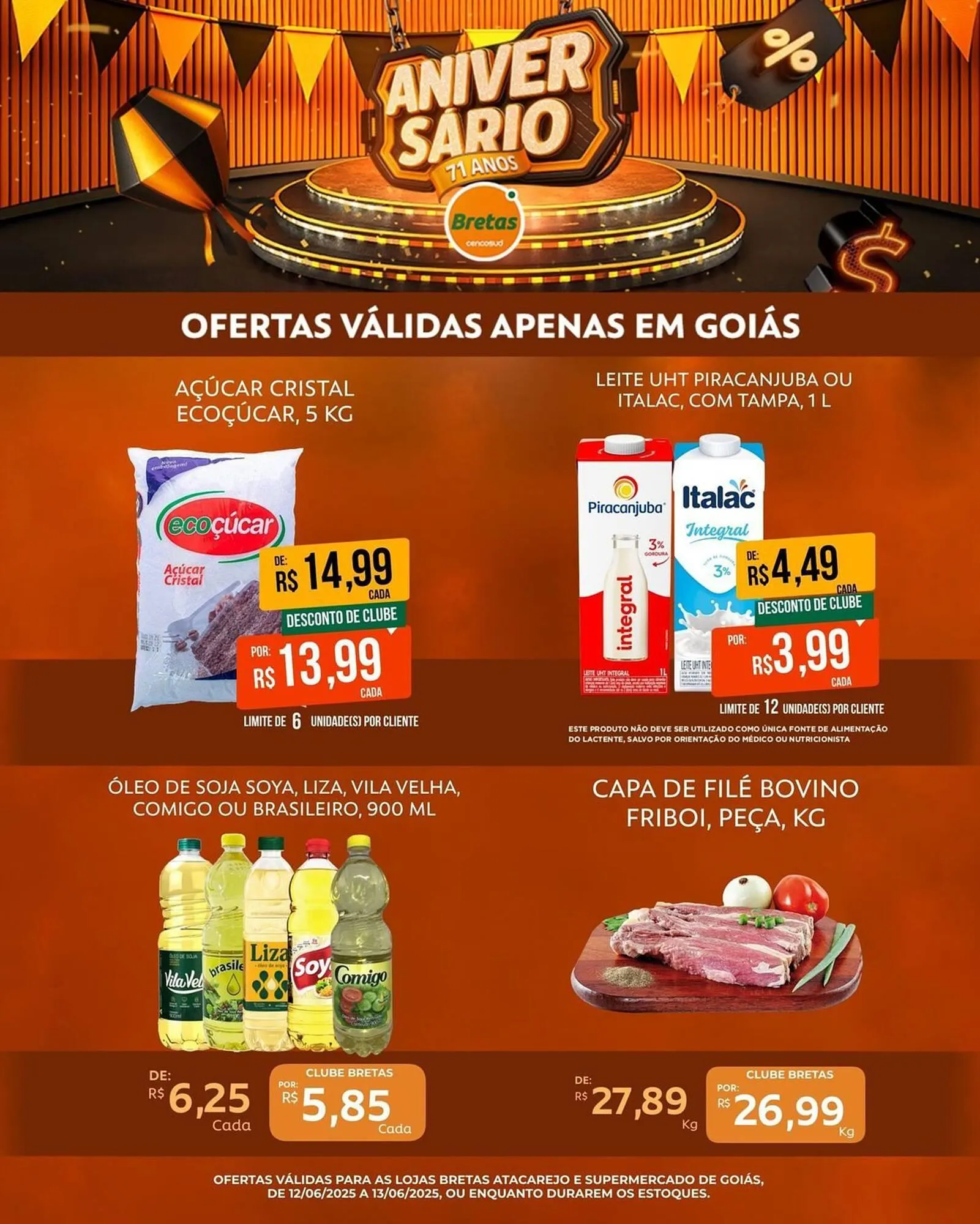 Encarte de Catálogo Supermercados Bretas 12 de junho até 15 de junho 2025 - Pagina 5