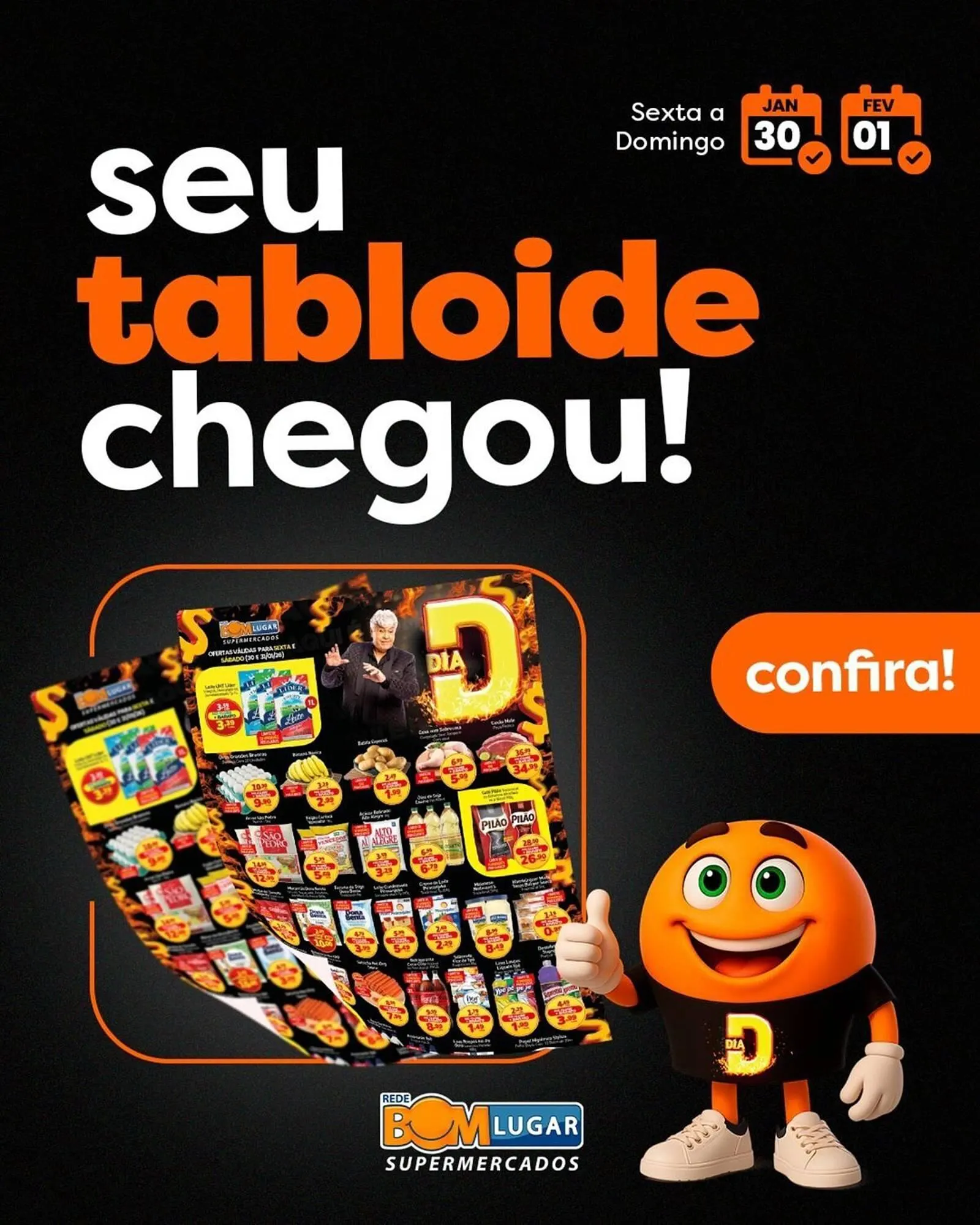 Folheto Rede Bom Lugar - 1