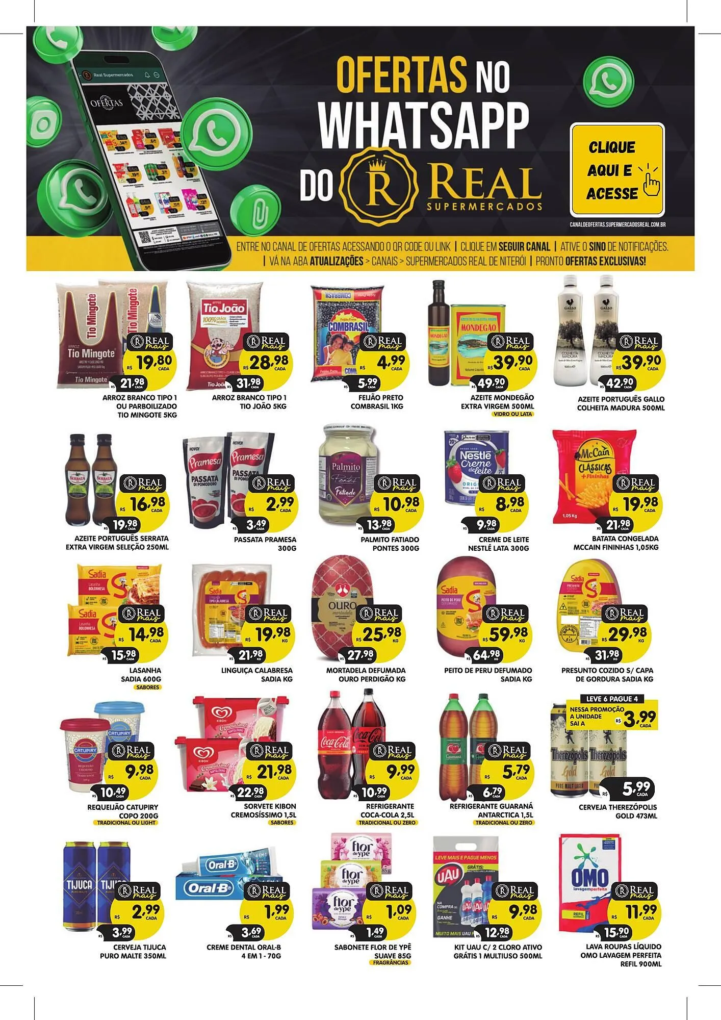 Encarte de Encarte Supermercados Real 17 de novembro até 30 de novembro 2025 - Pagina 1